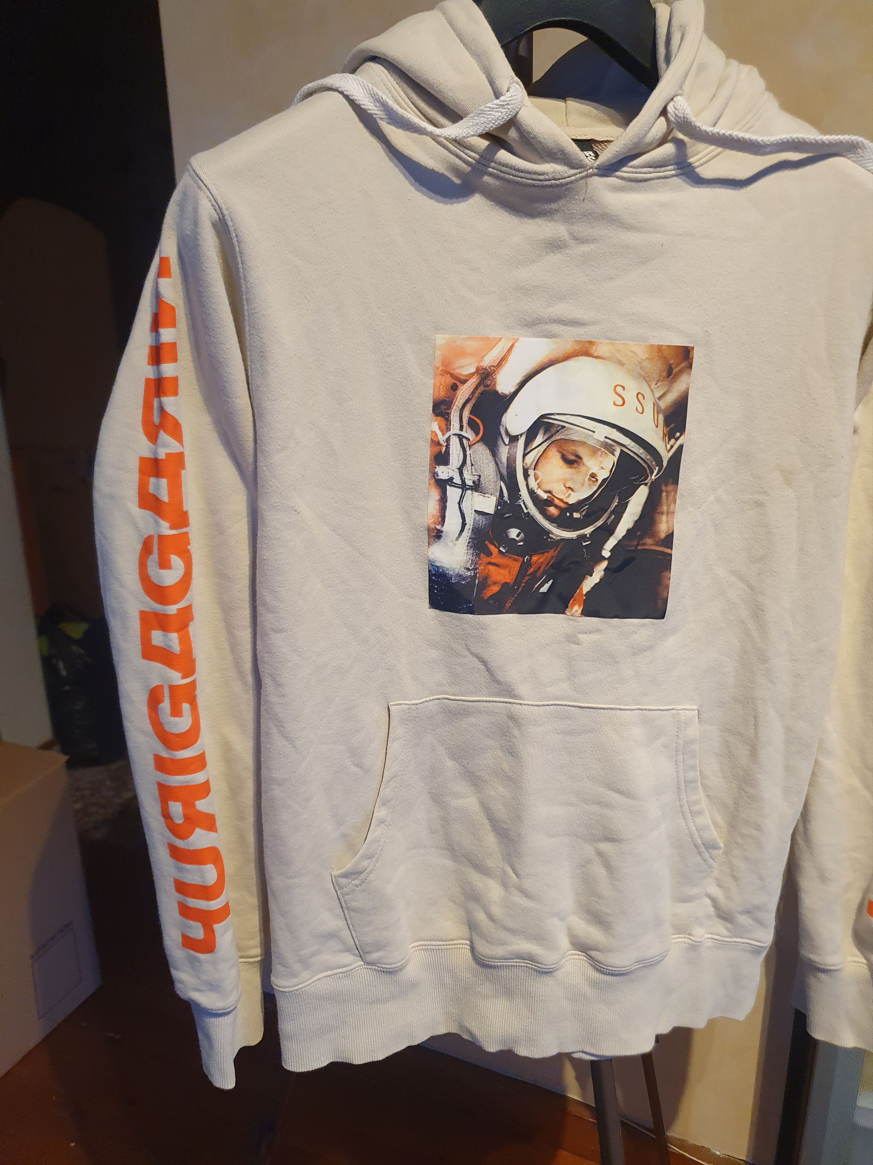 SSUR SSUR Plus Hoodie Yuri Gagarin Spaceman Cosmonaut sz S/M? Size US S / EU 44-46 / 1 - 9 Thumbnail