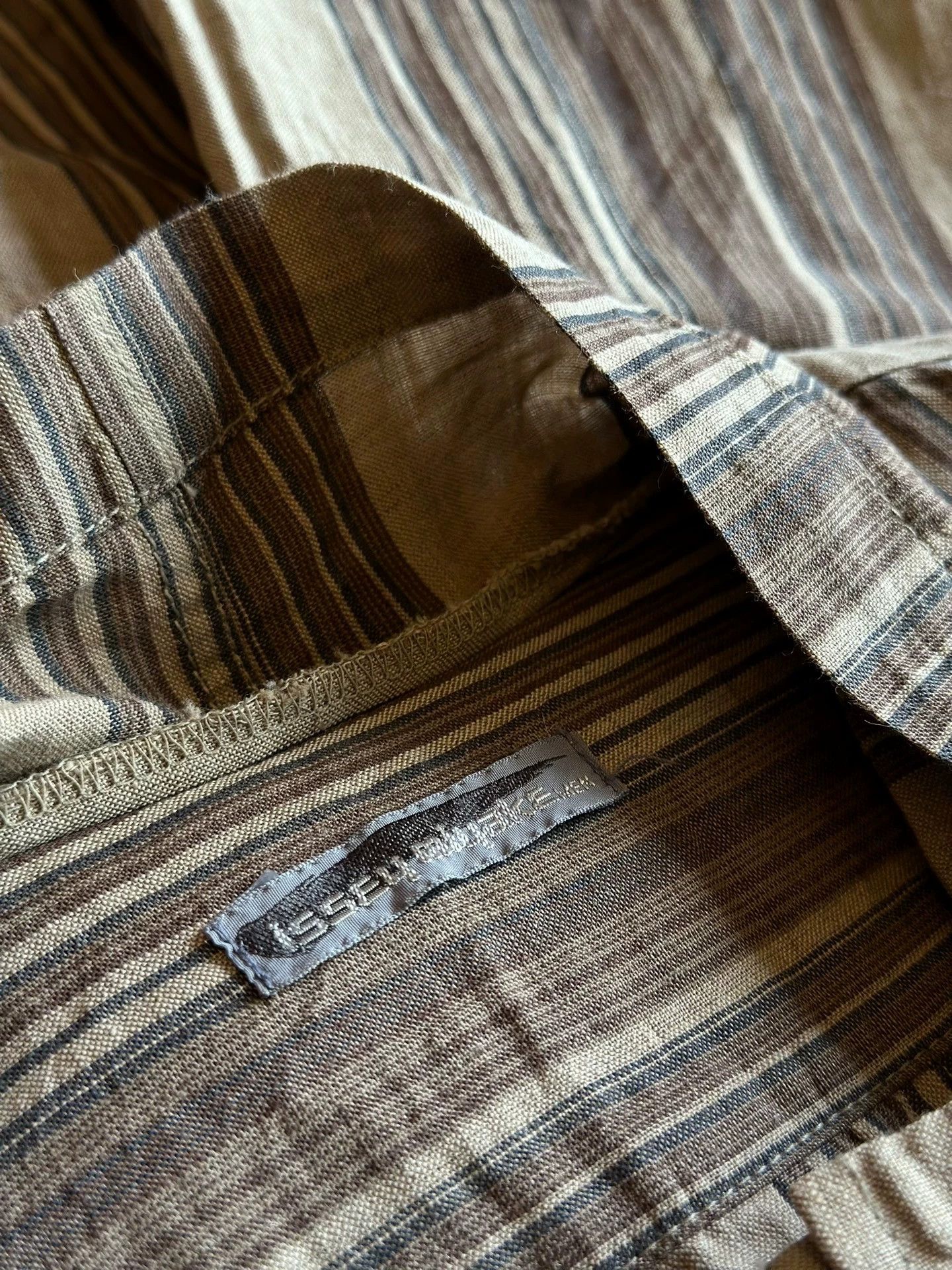 Issey Miyake Issey Miyake M 80s Cotton Linen Utility Pocket Collar Shirt Size US M / EU 48-50 / 2 - 6 Thumbnail