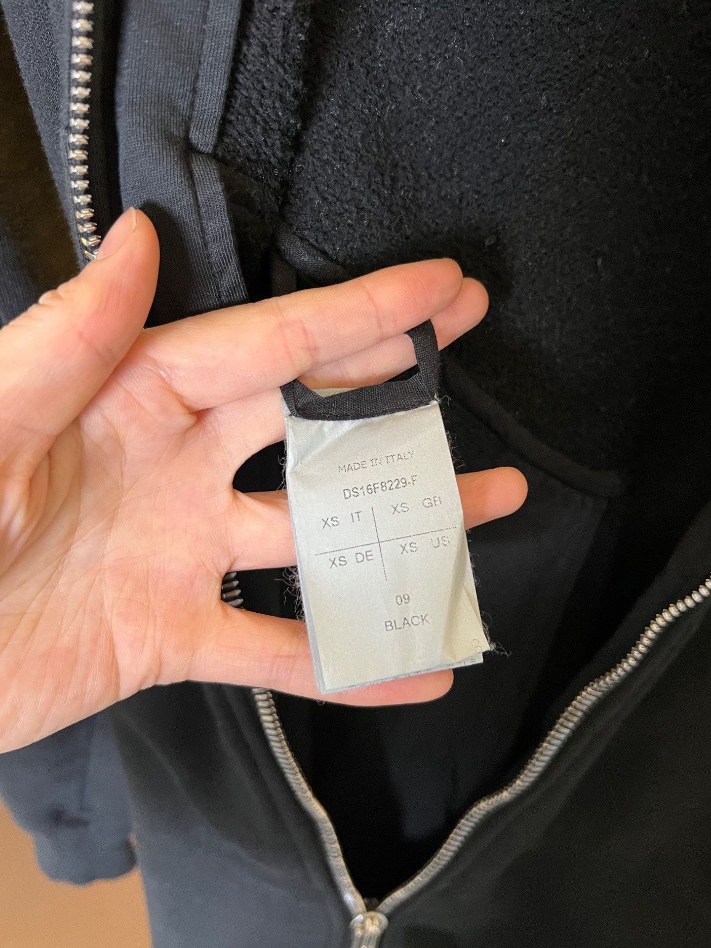 Rick Owens Rick Owens Long Hoodie Size US XS / EU 42 / 0 - 4 Thumbnail