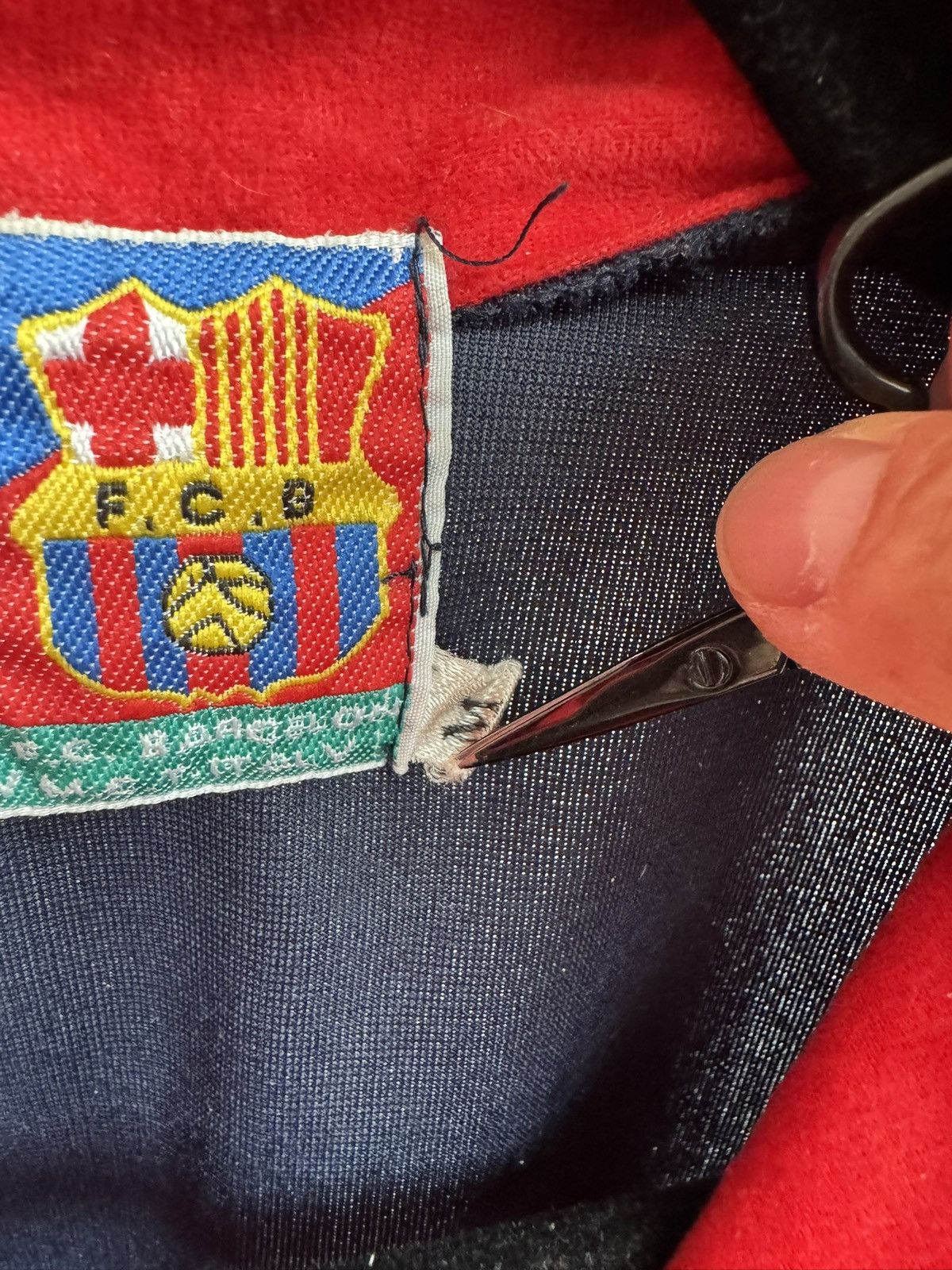 Kappa Kappa Barcelona FC vintage track jacket 1990s Size US M / EU 48-50 / 2 - 6 Thumbnail