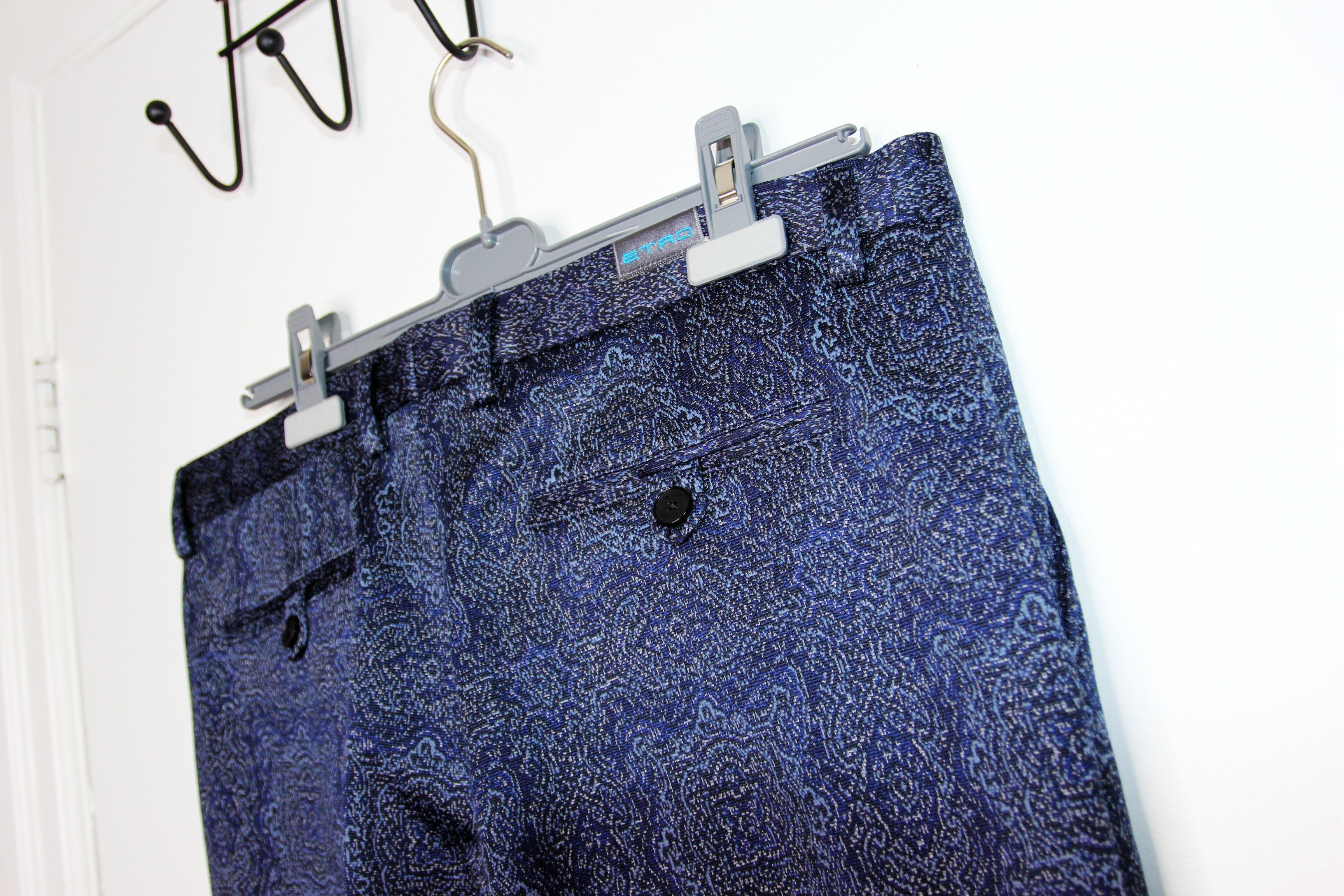 Etro BNWT AW25 ETRO PATTERNED JACQUARD TAILORED PANTS 52 Size US 36 / EU 52 - 6 Thumbnail