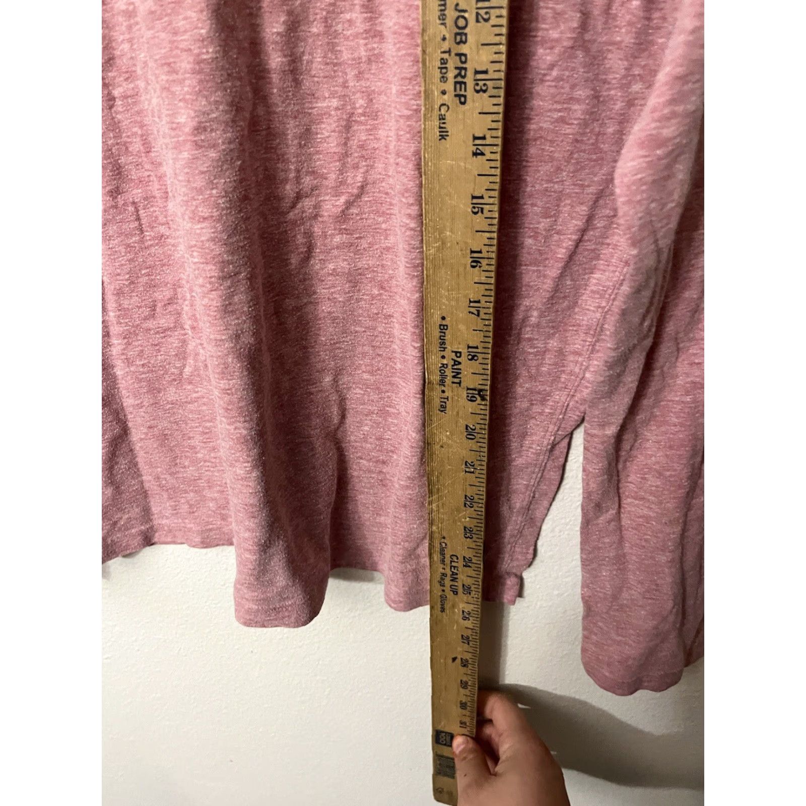 Gap Gap Men’s Pink Long Sleeve Pullover T-Shirt Knit Cotton Brand Logo All Seasons S Adult Regular Modern Tee Size US S / EU 44-46 / 1 - 4 Thumbnail