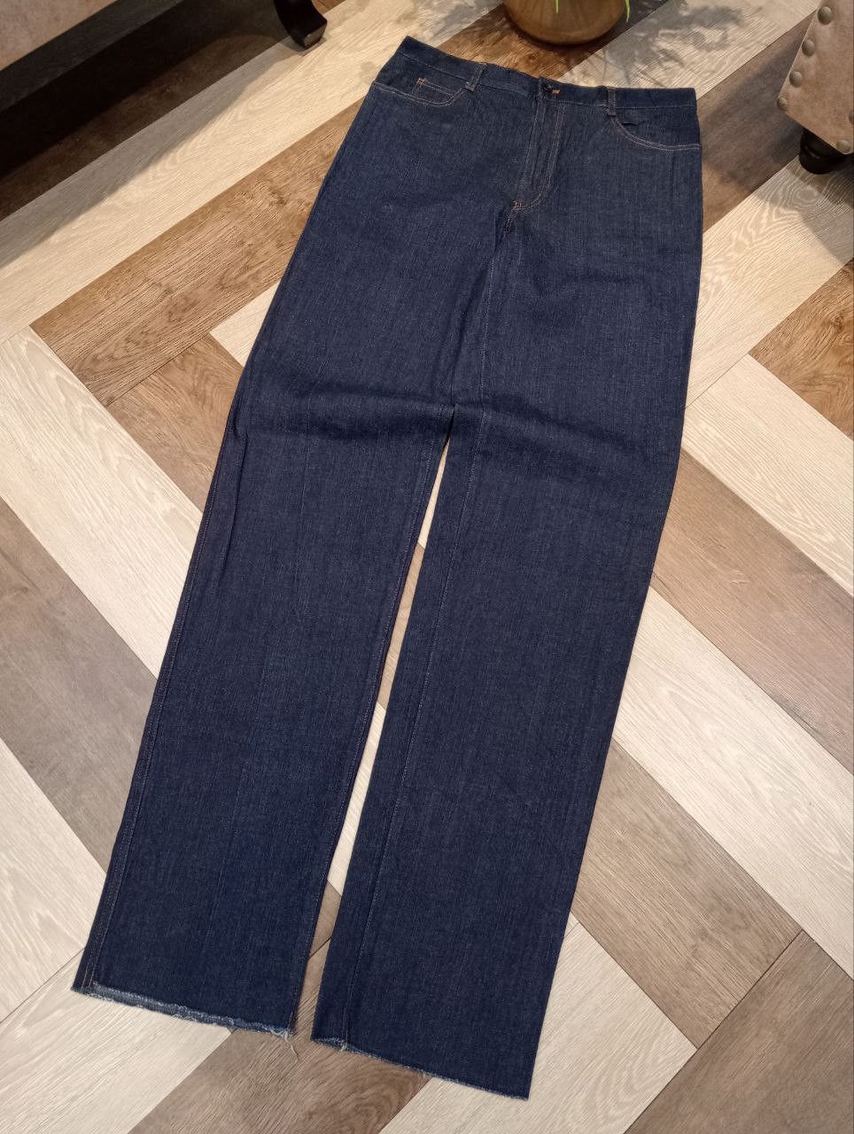 Dior CHRISTIAN DIOR BLUE DENIM STRETCH PANTS Size US 33 - 2 Thumbnail