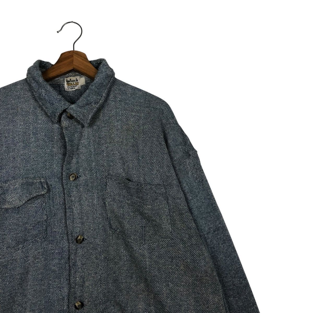 Vintage 🔥VINTAGE CHORE INDIGO BUTTON JACKET WALDI ISSEY MIYAKE Size US L / EU 52-54 / 3 - 8 Thumbnail