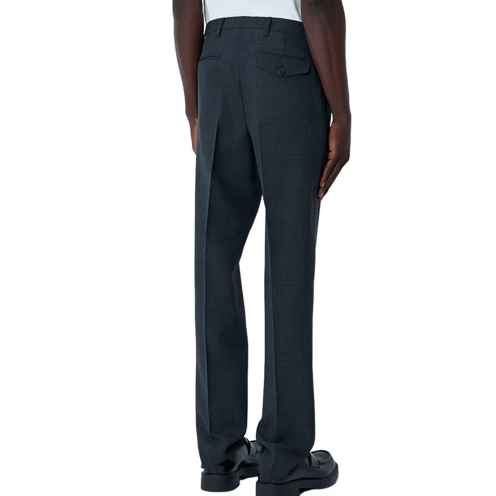 Prada PRADA Black Wool Pants New & Authentic (Men's size:US 30 / E Size US 30 / EU 46 - 2 Thumbnail