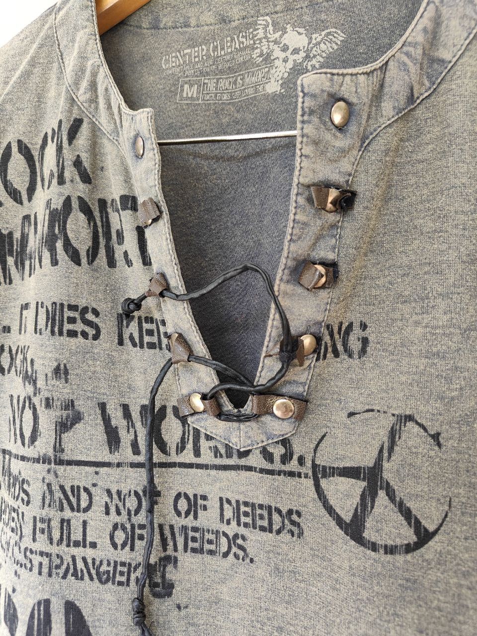 Beauty Beast 💥LAST CALL💥 Center Clease Emo Gothic Rockstar T Size US M / EU 48-50 / 2 - 6 Thumbnail