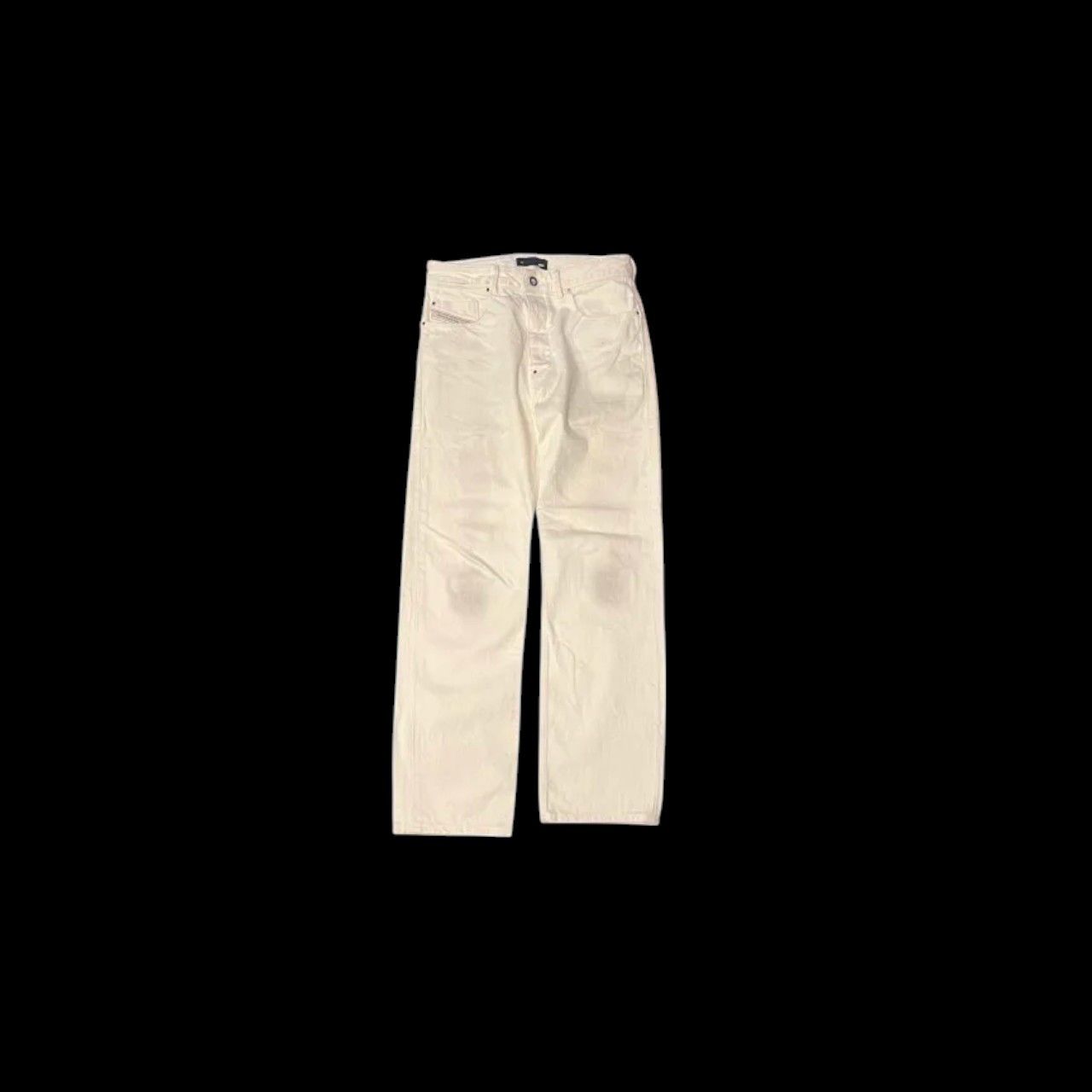 Diesel Black Gold Diesel Black Gold Cream White Denim Size US 30 / EU 46 - 1 Thumbnail