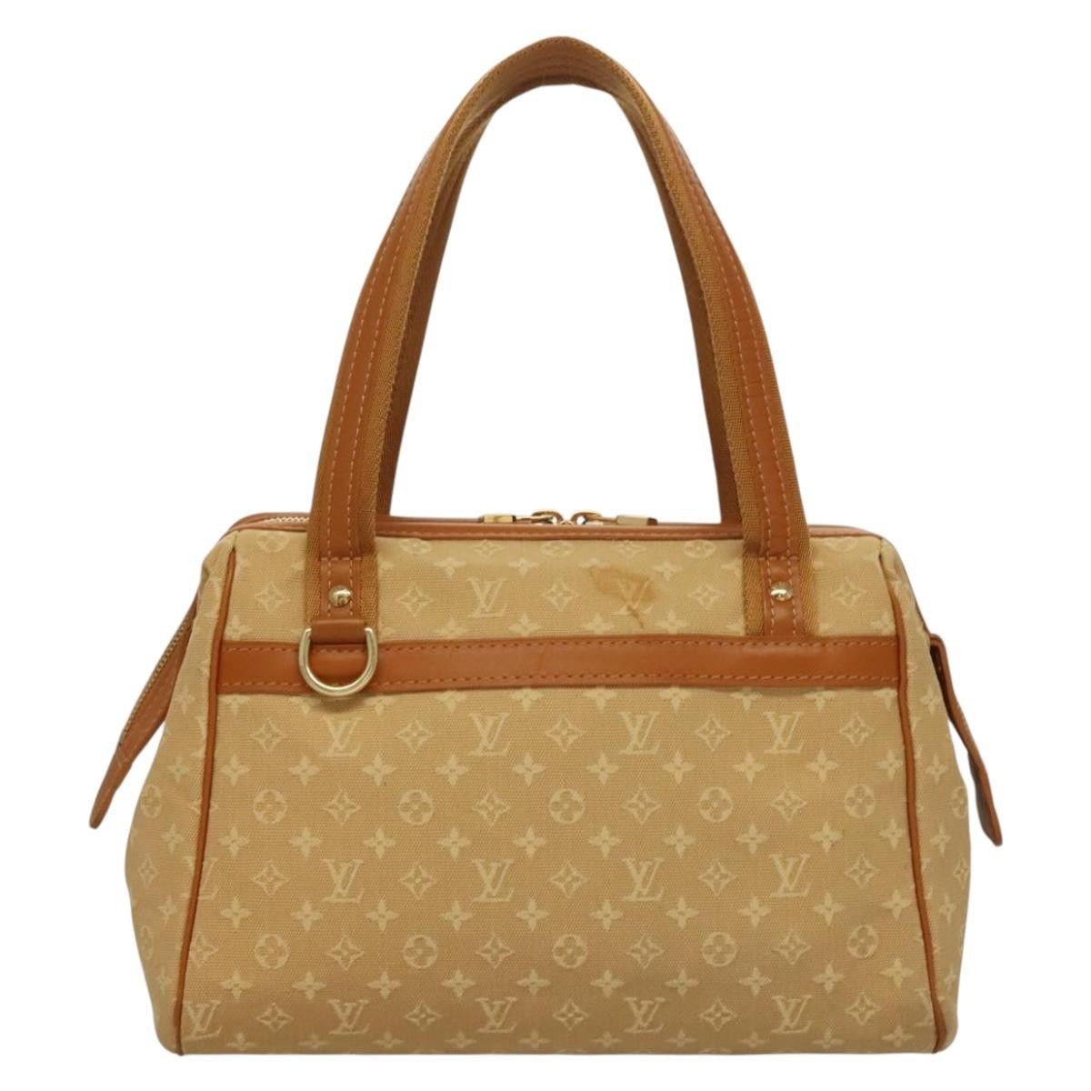 Louis Vuitton LOUIS VUITTON Monogram Mini Josephine PM Hand Bag Beige Size ONE SIZE - 2 Thumbnail