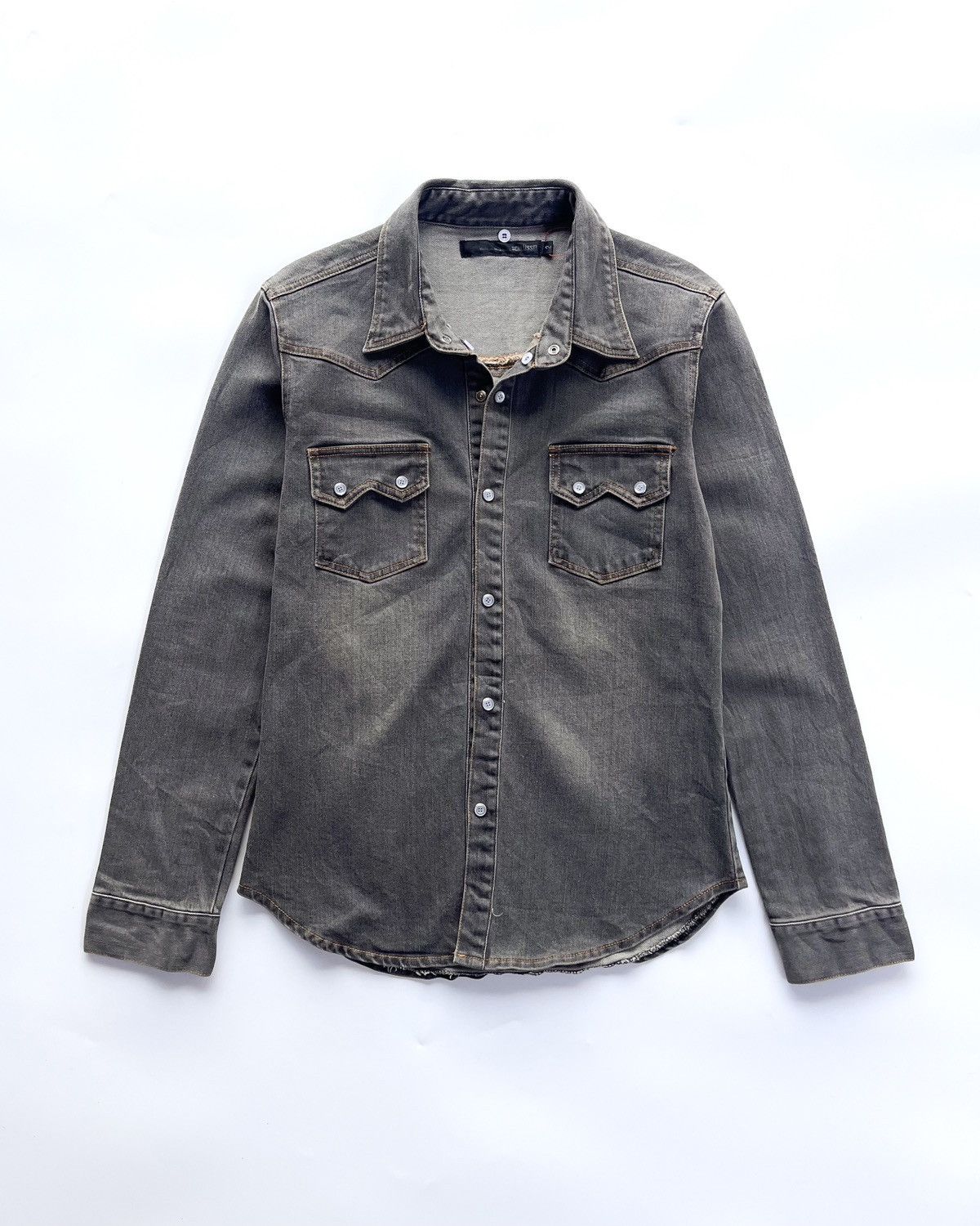 Schlussel Schlüssel Western Denim Shirt Size US S / EU 44-46 / 1 - 1 Thumbnail