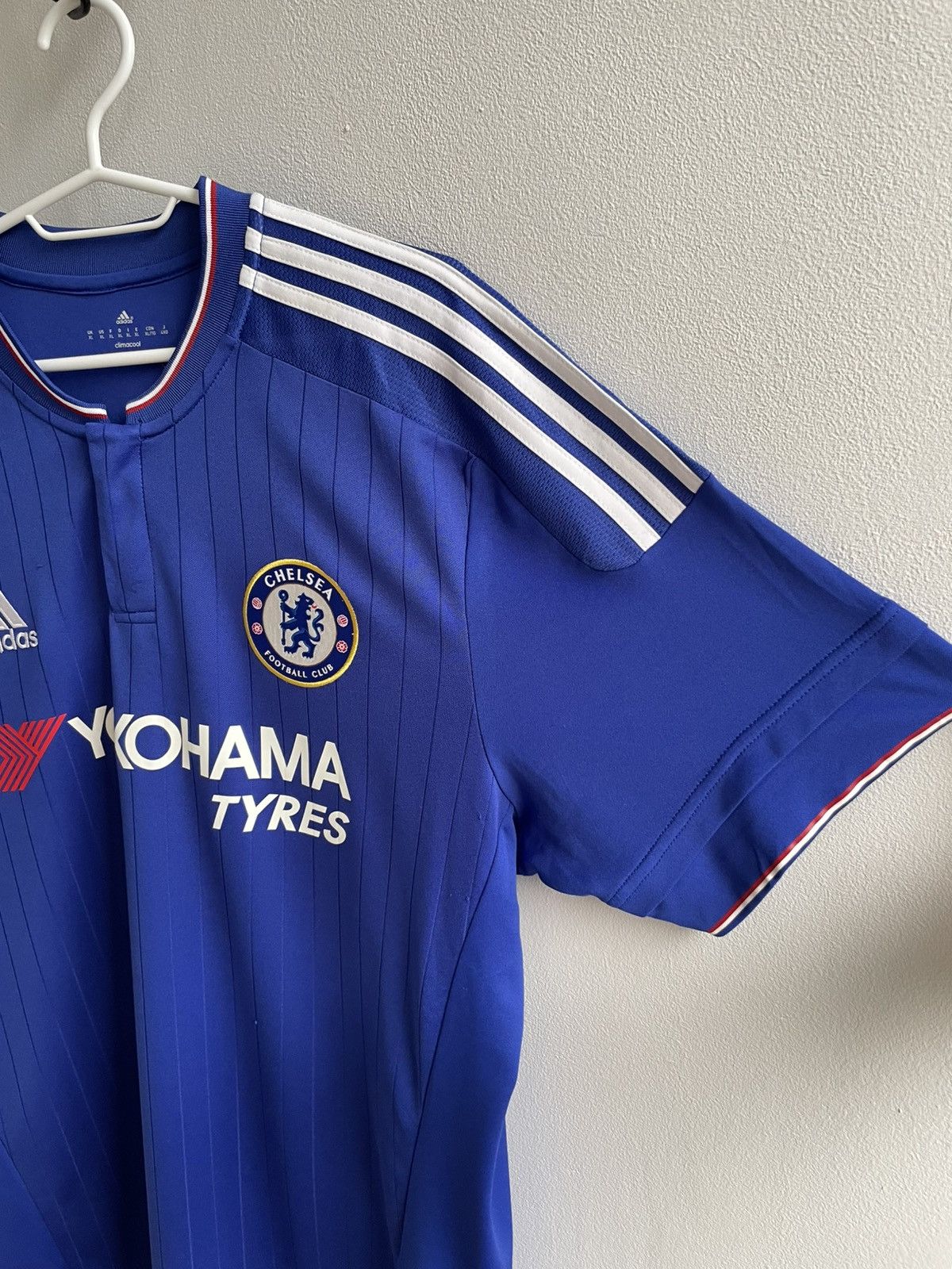 Vintage Chelsea 2015 2016 Home Football Shirt Soccer Jersey Adidas Size US XL / EU 56 / 4 - 5 Thumbnail