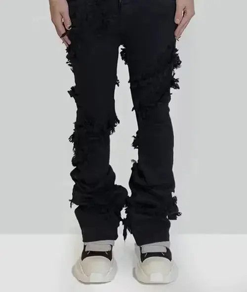 Other Solid Color Men Darkwear Jeans Size US 30 / EU 46 - 1 Thumbnail