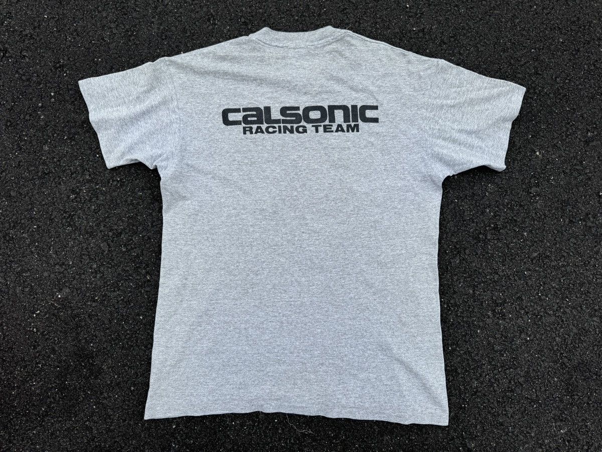 Anvil Vintage Calsonic Racing Team Promo Shirt Size US L / EU 52-54 / 3 - 6 Thumbnail