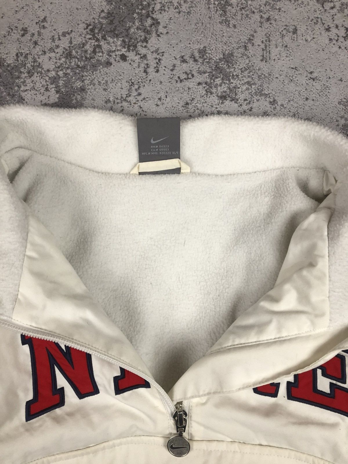 Nike Nike Vintage Anorak Fleece Jacket Reflective Size US S / EU 44-46 / 1 - 6 Thumbnail