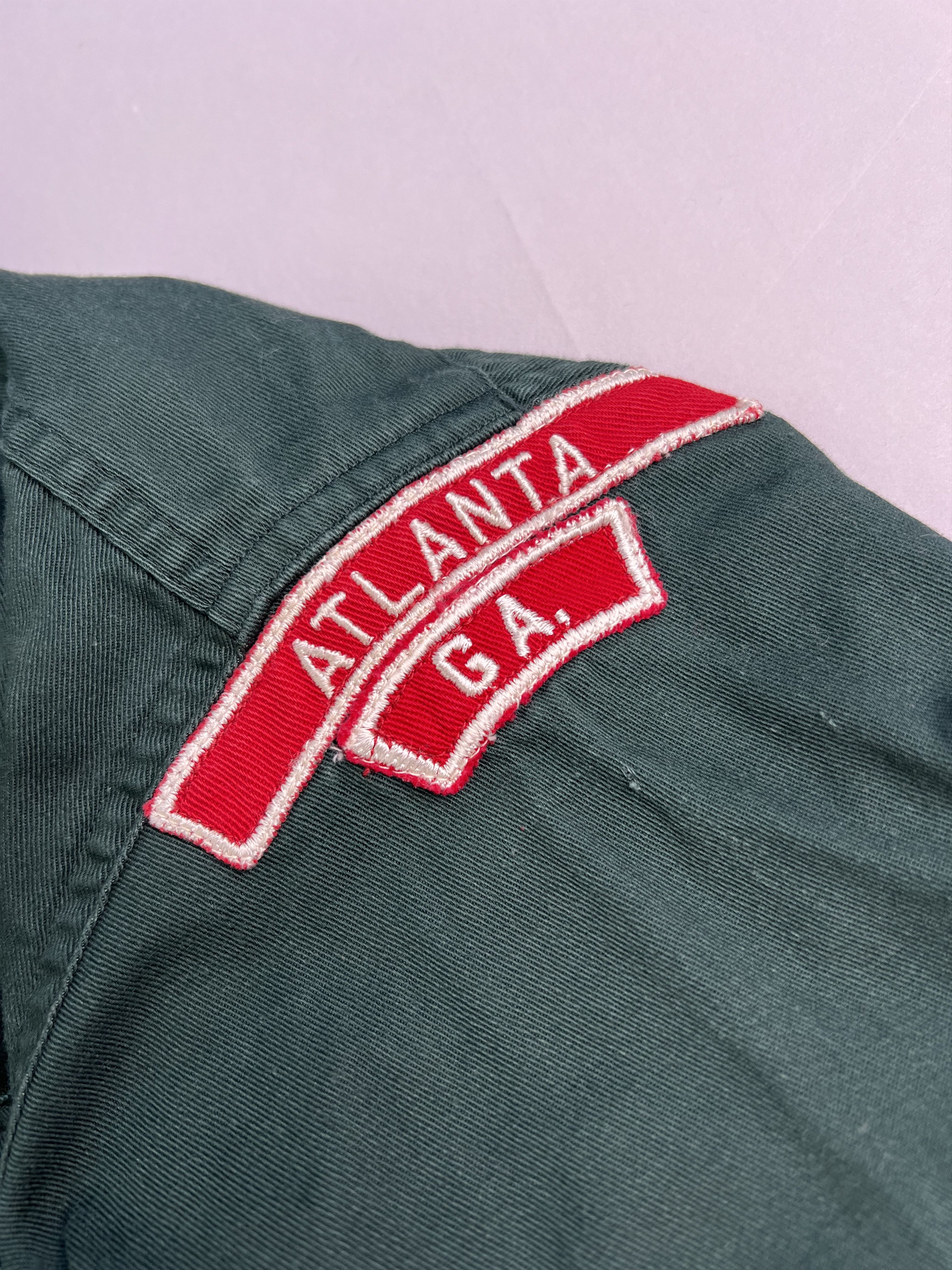 Vintage Vintage Boy Scout Of America Sanforized Shirt Green Xs Small Size US XS / EU 42 / 0 - 6 Thumbnail