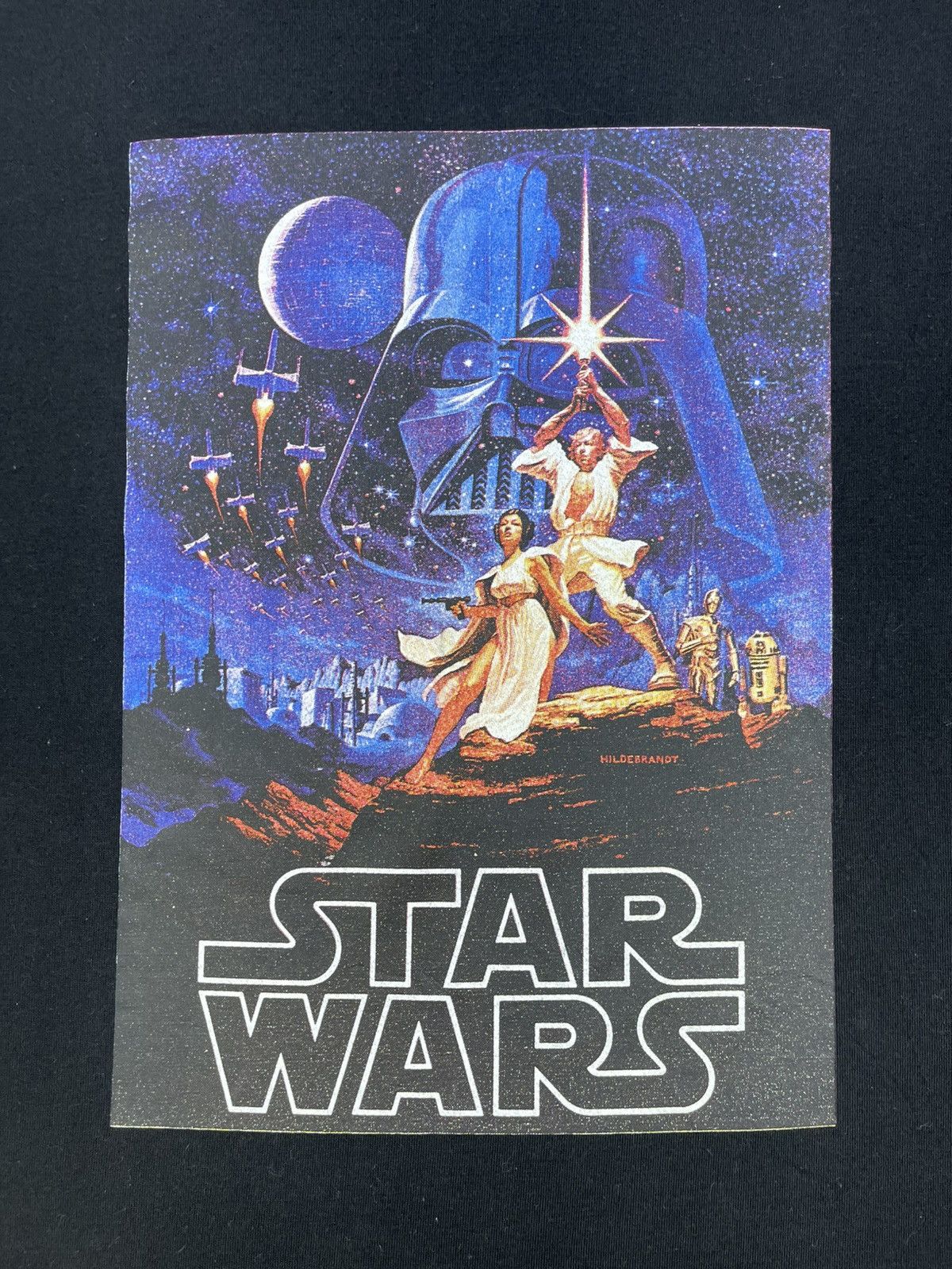 Star Wars Y2k Star Wars Hilderbrant Episode IV A New Hope Poster Shirt Size US M / EU 48-50 / 2 - 5 Thumbnail