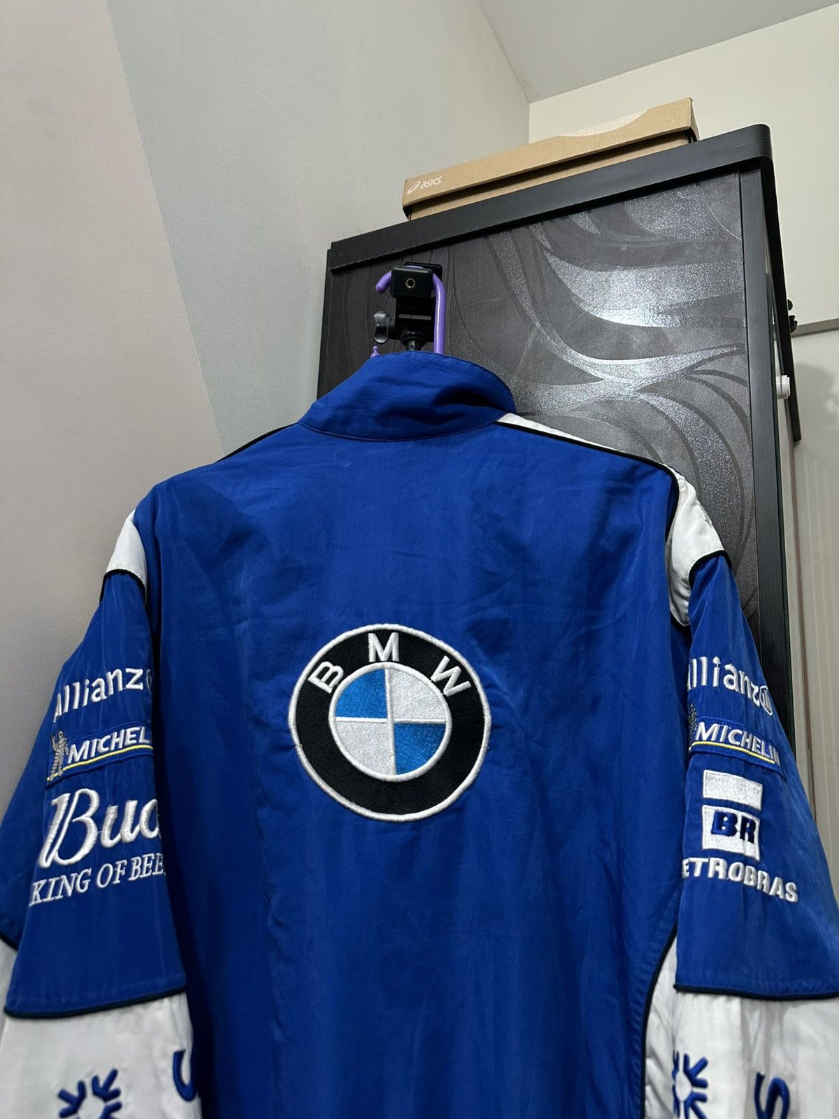 BMW Crazy Bmw Racing Bomber Jacket 🏎️🏁 Size US S / EU 44-46 / 1 - 10 Thumbnail