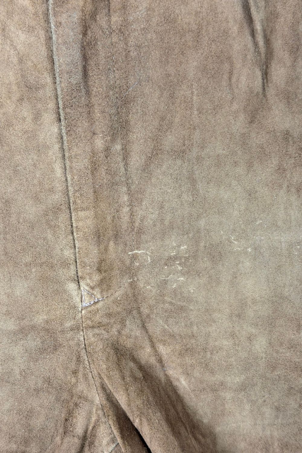 Vintage 1970s Ralph Lauren USA Suede Leather Trousers image 8