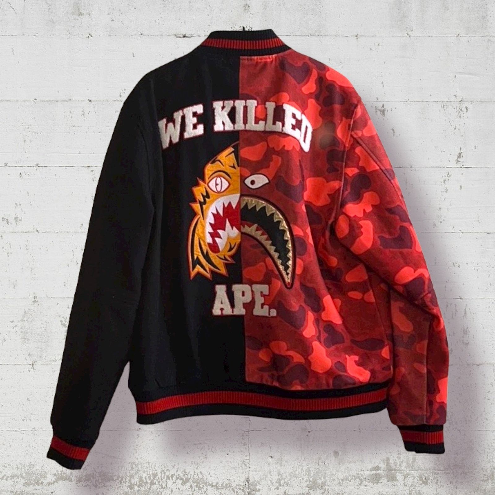 Hudson Outerwear HUDSON Outerwear We Killed Ape XL Varsity Jacket Size US XL / EU 56 / 4 - 1 Thumbnail