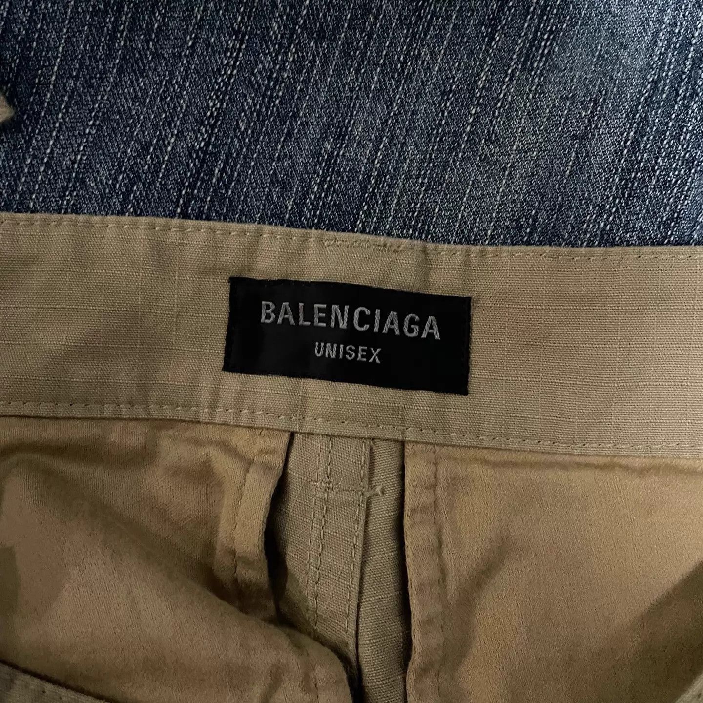 Balenciaga Balenciaga 24SS Colorblock Work Jeans 91yxng XS New Size US 27 - 4 Thumbnail