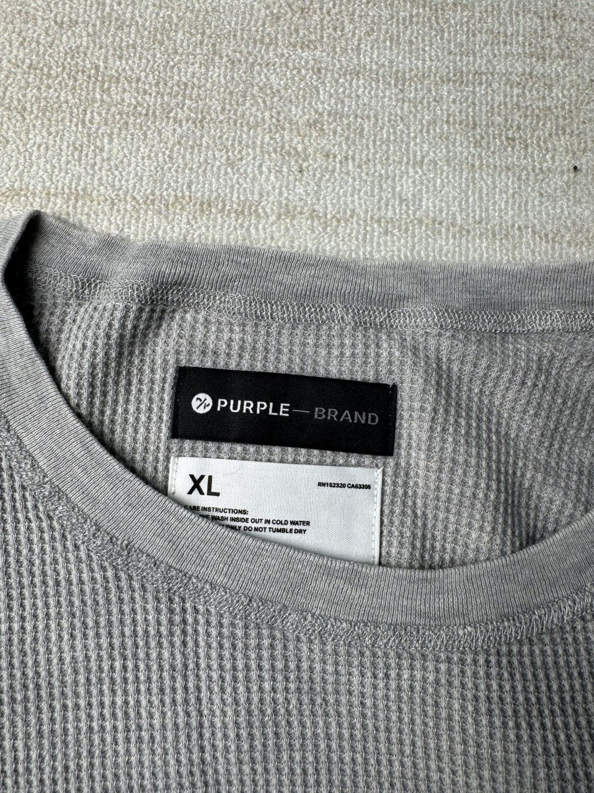 Purple Brand Thermal tee Size US XL / EU 56 / 4 - 3 Thumbnail