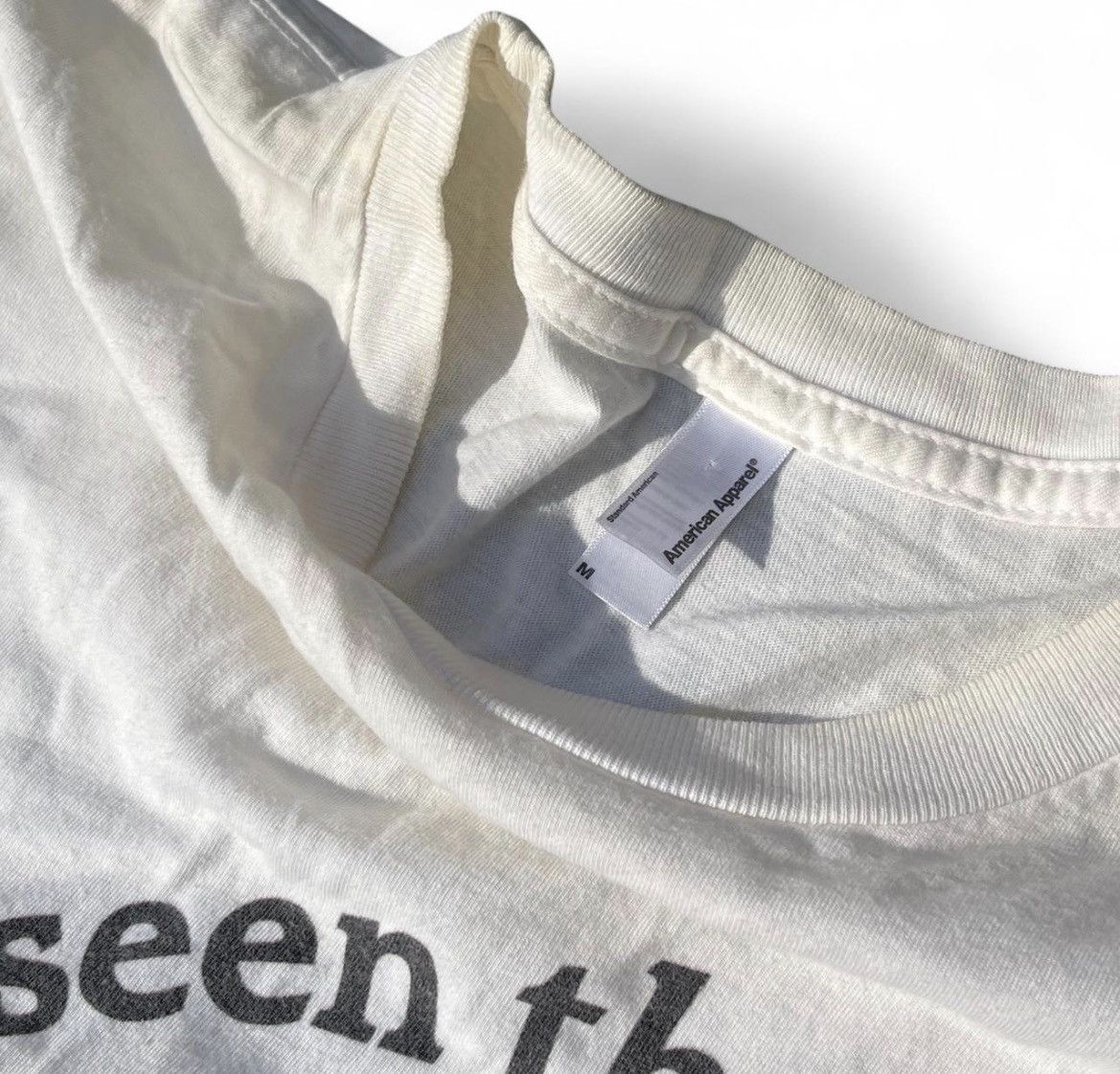 American Apparel Vtg Crichton Alabama Leprechaun Meme T-Shirt | Size M Size US M / EU 48-50 / 2 - 8 Thumbnail