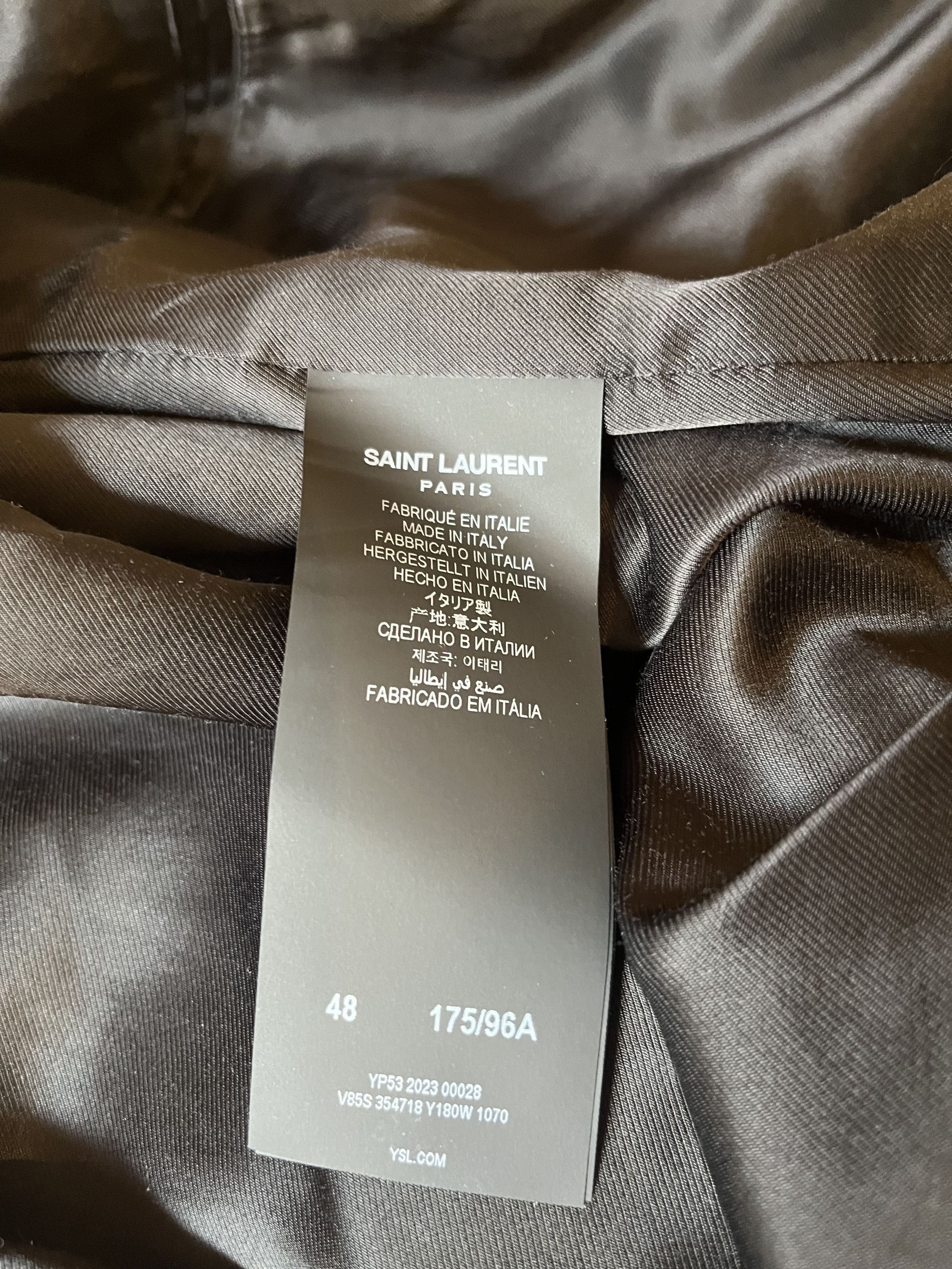 Saint Laurent Paris Saint Laurent Teddy Jacket Bomber Size US M / EU 48-50 / 2 - 6 Thumbnail