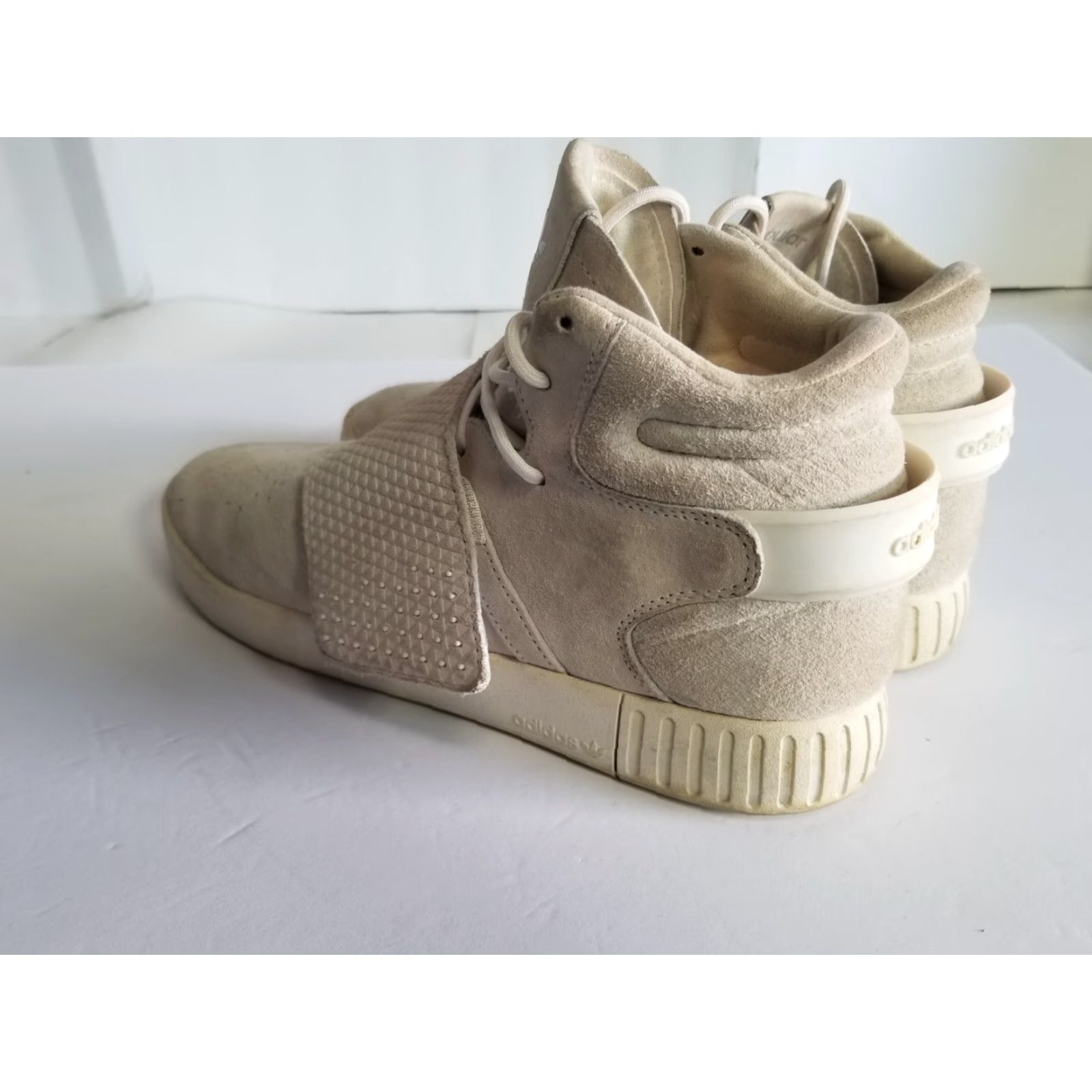 Adidas Adidas Tubular Invader Sneaker Men 10 Gray Straps Leather Upper Leather Outsole M Shoes BB5038 Size US 10 / EU 43 - 4 Thumbnail