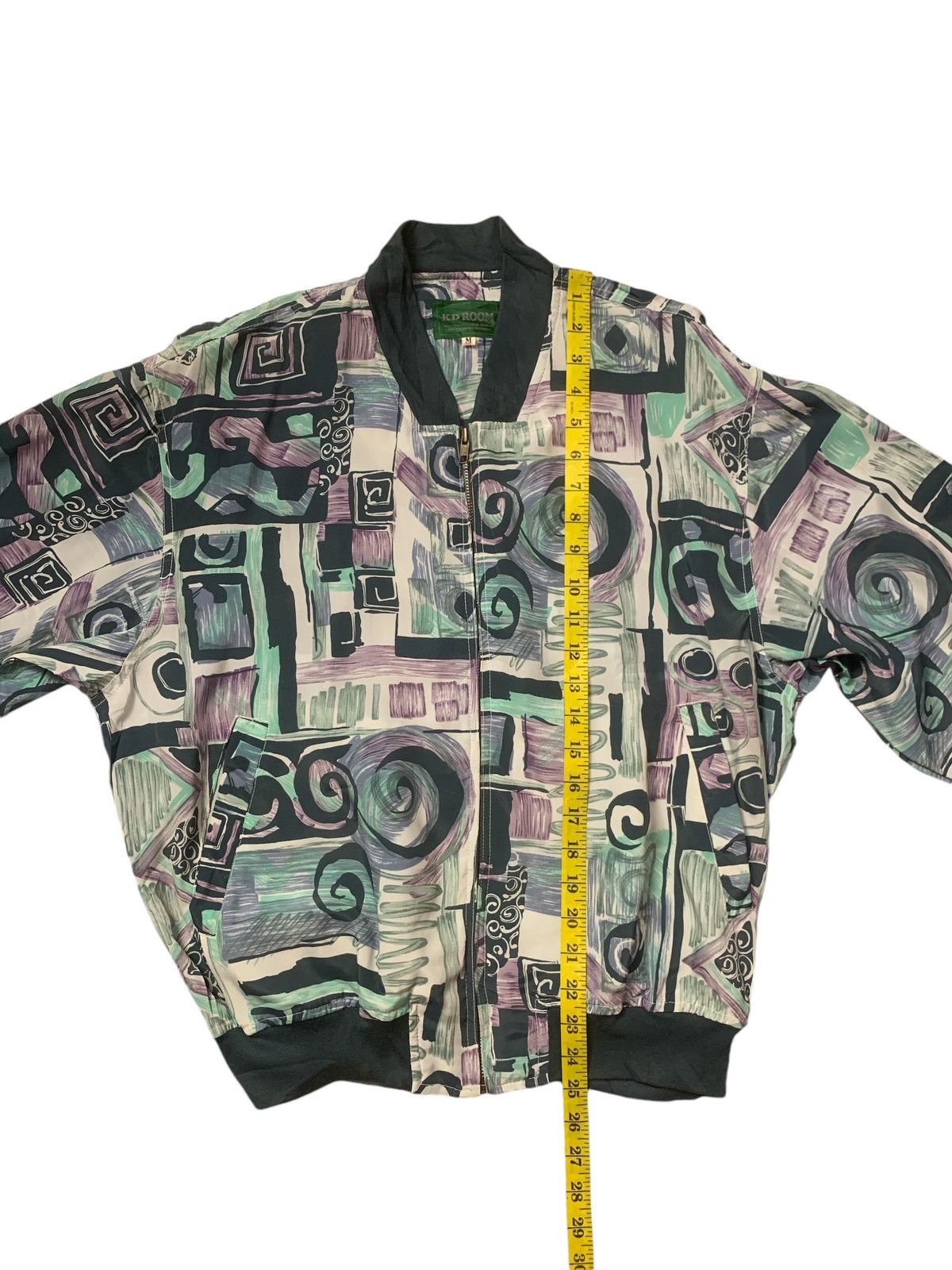 Japanese Brand × Vintage Rare Design Vintage KD Room Zipper Jackets Size US M / EU 48-50 / 2 - 8 Thumbnail