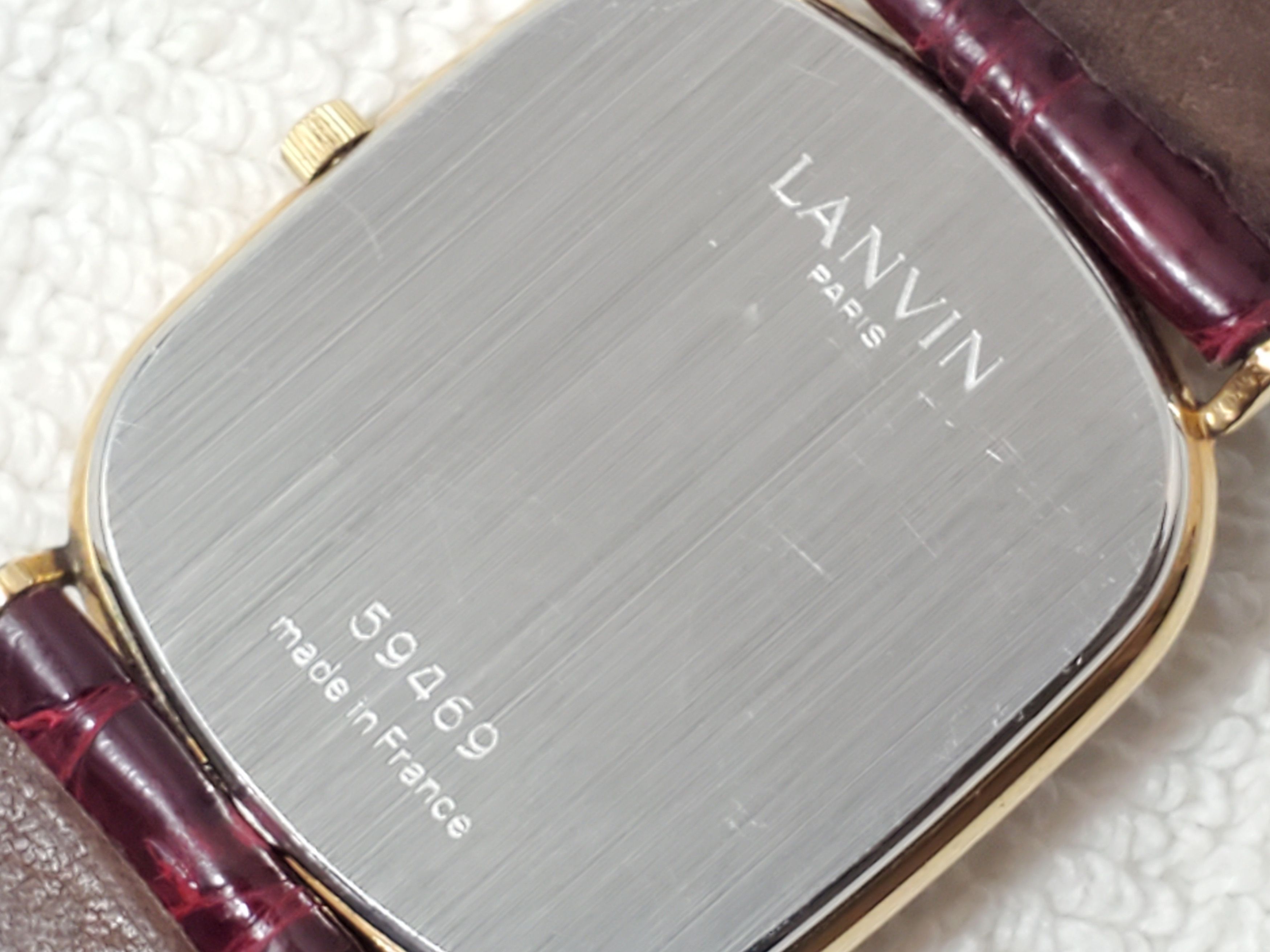Lanvin Vintage Lanvin Paris Women's France Made Date Watch 7 Jewels Size ONE SIZE - 9 Thumbnail