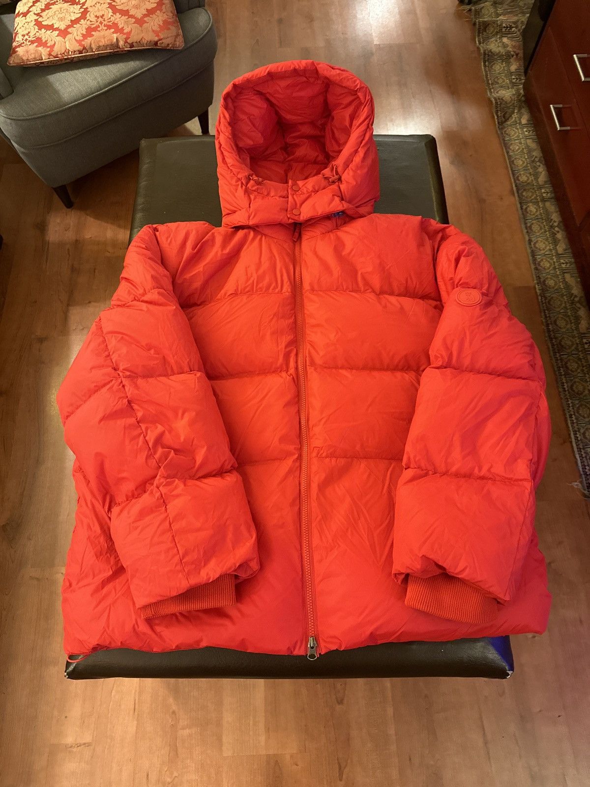 image of Octobers Very Own Red Ovo Bounce Jacket, Men's (Size 2XL)