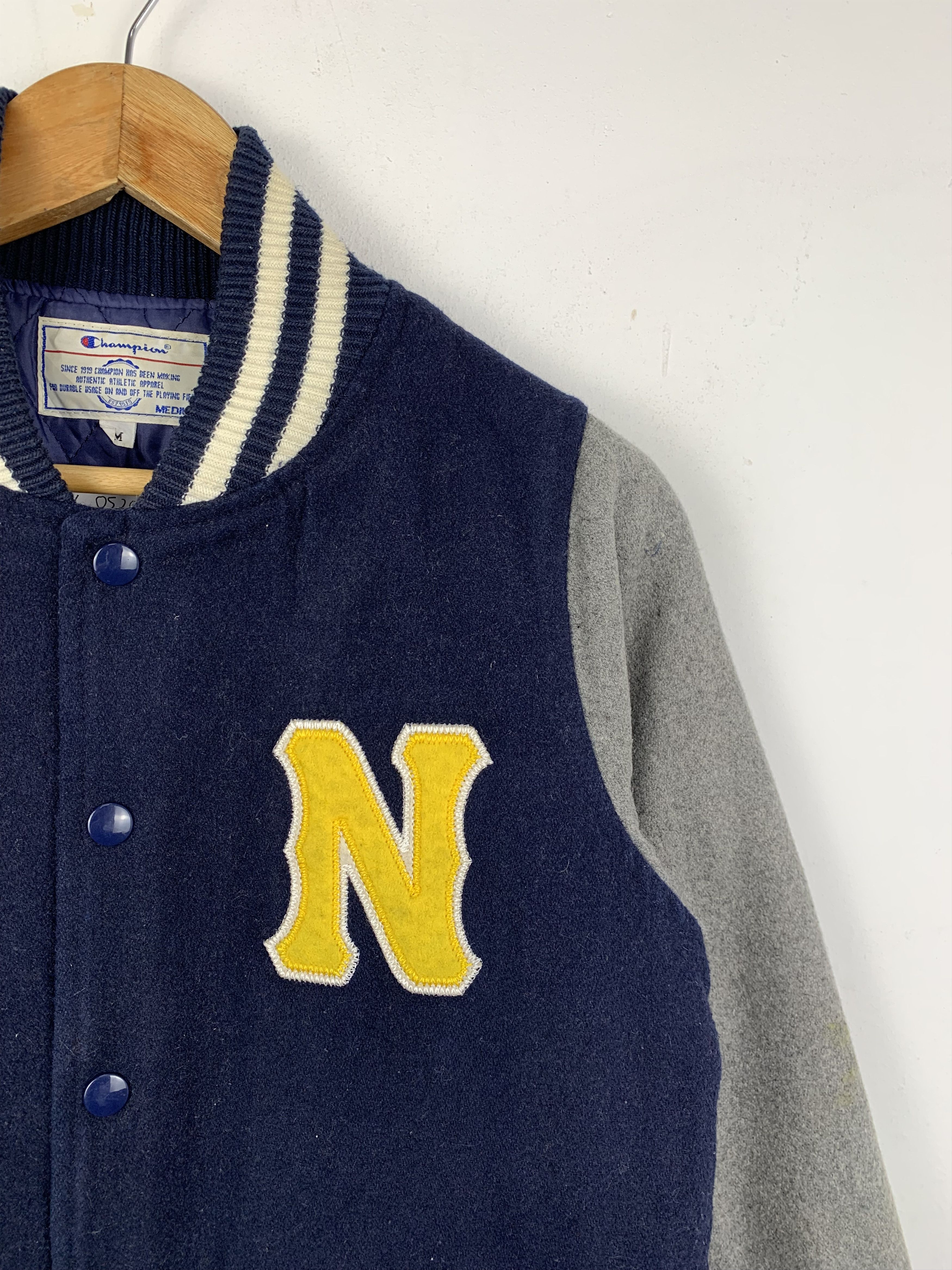Champion Vintage Champion Wool Varsity Jacket V0520 Size US M / EU 48-50 / 2 - 11 Thumbnail