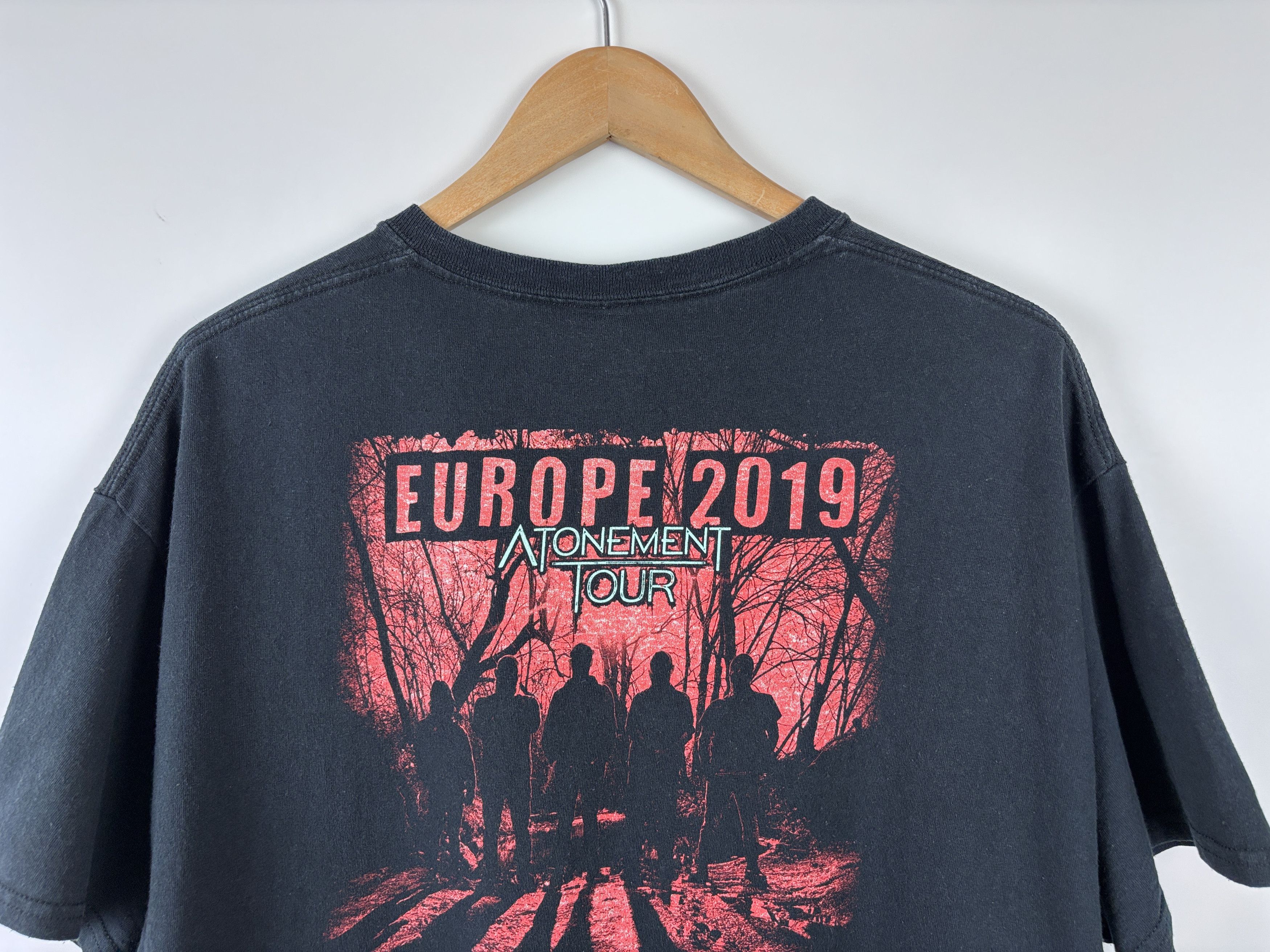 Band Tees Killswitch Engage Atonement Europe Tour 2019 T-Shrit XL Size US XL / EU 56 / 4 - 6 Thumbnail