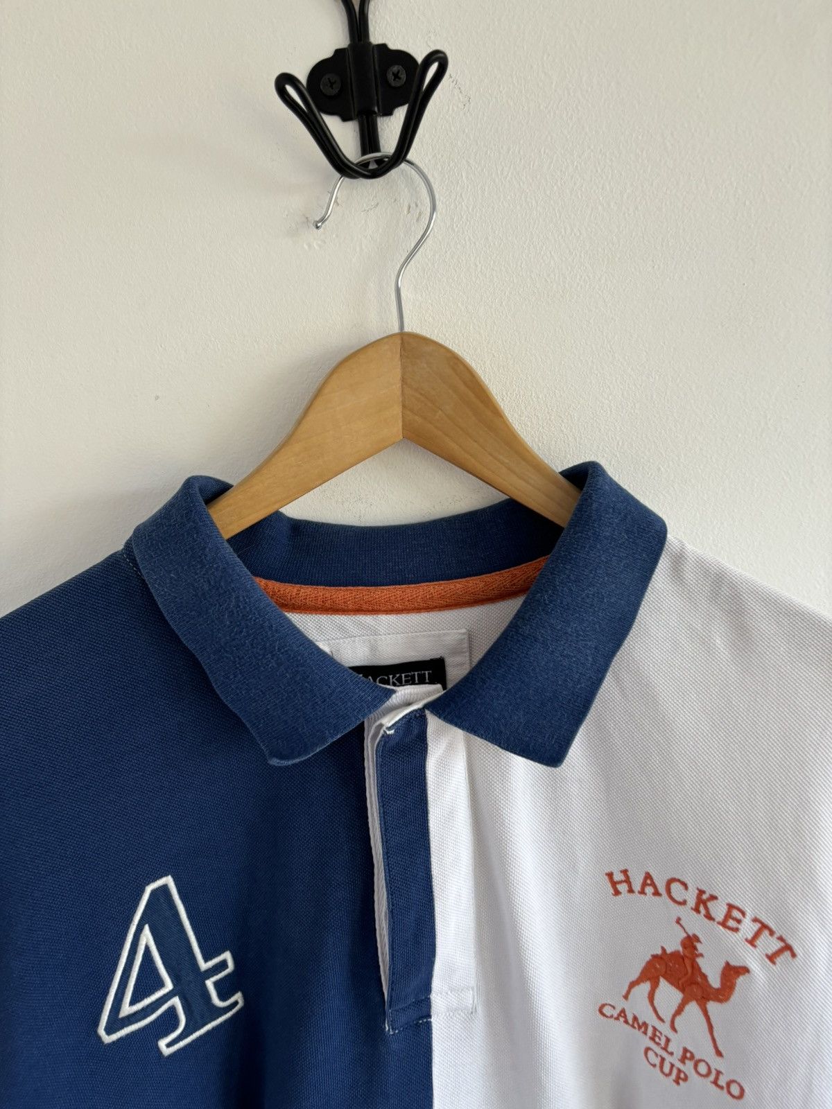 Hackett Hackett London Dubai Camel Polo Top Size US XXL / EU 58 / 5 - 4 Thumbnail