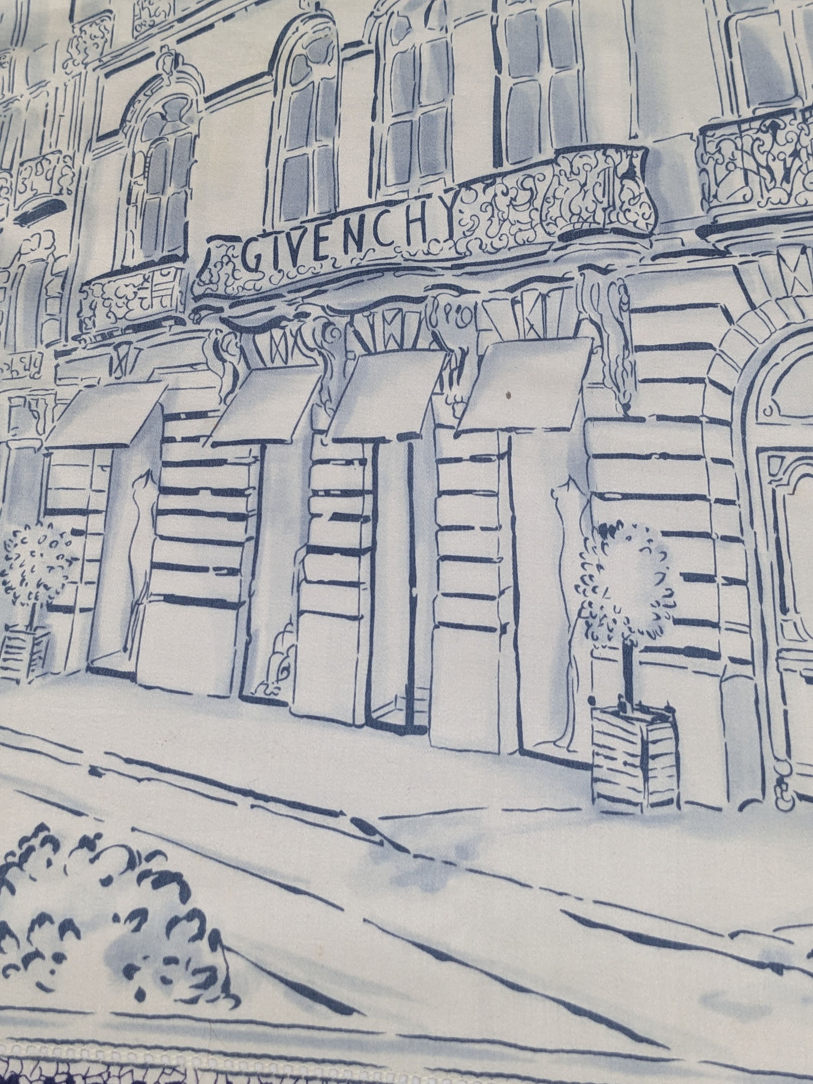 Givenchy GIVENCHY Paris Avenue George V Boutique Store Facade Lace Size ONE SIZE - 3 Thumbnail