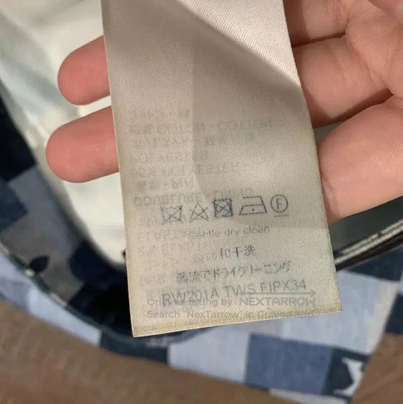 Louis Vuitton Louis Vuitton Summer Blue Cotton Checkered Denim Pants . Size 27" / US 4 / IT 40 - 6 Thumbnail