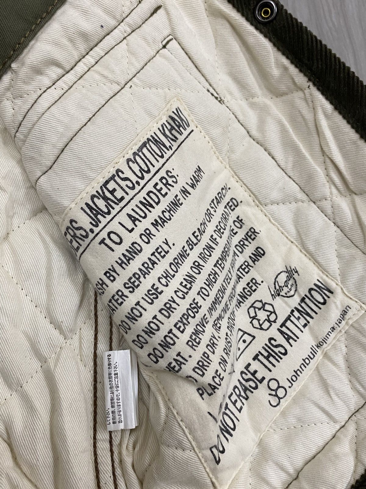 Johnbull Vtg Johnbull Quilted Trousers Jacket Cotton Size US S / EU 44-46 / 1 - 8 Thumbnail