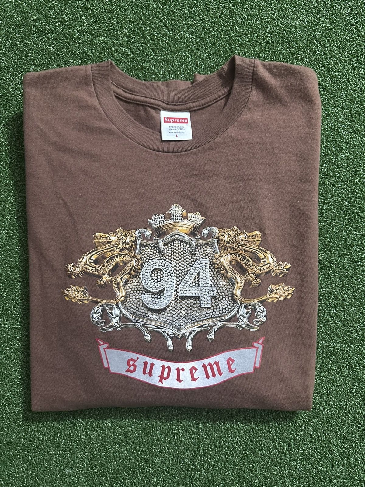 Supreme Supreme Diamonds Tee (FW24) Size US L / EU 52-54 / 3 - 1 Thumbnail
