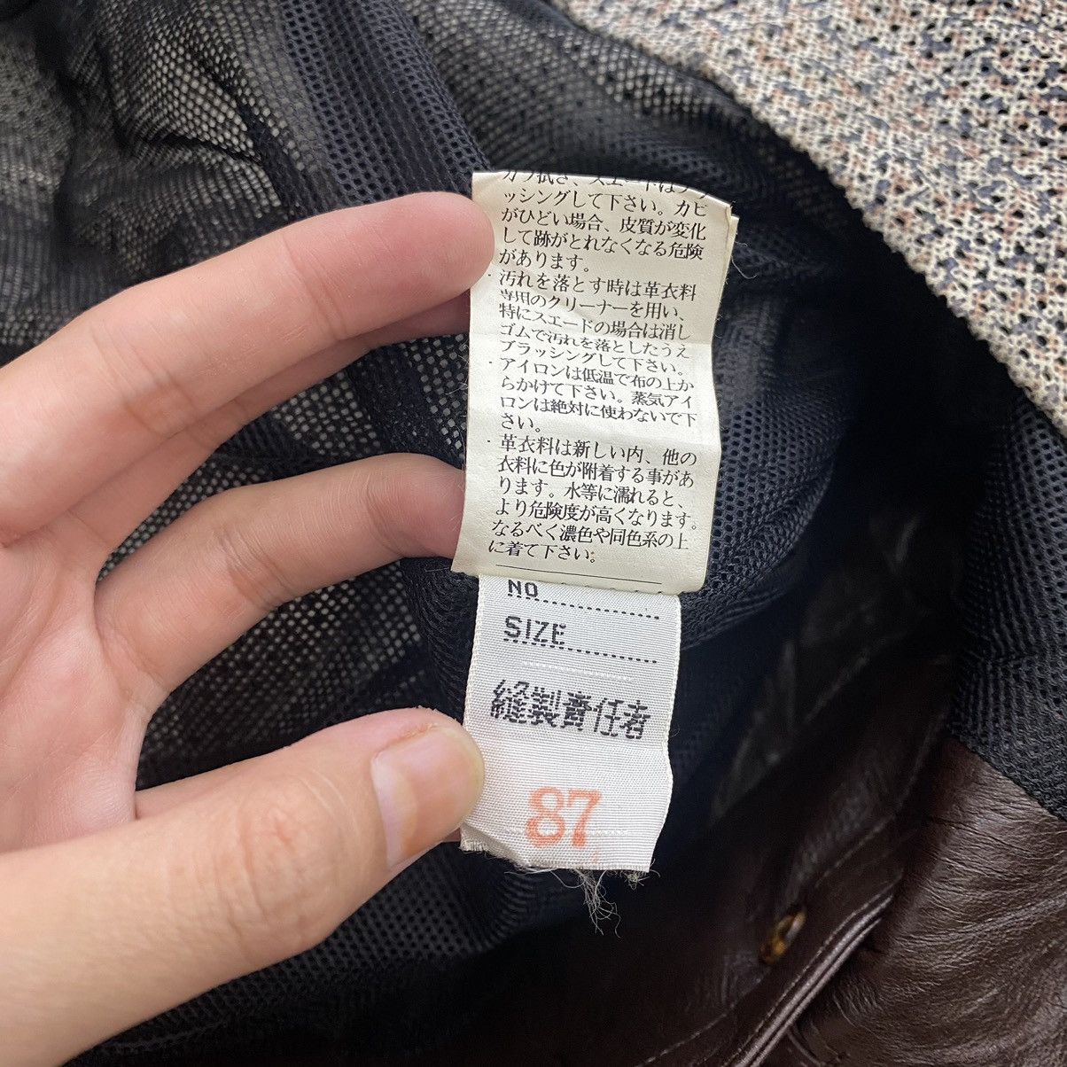 Balmain BALMAIN PARIS Brand Button Up Leather Wool Trench Coat Size US M / EU 48-50 / 2 - 7 Thumbnail