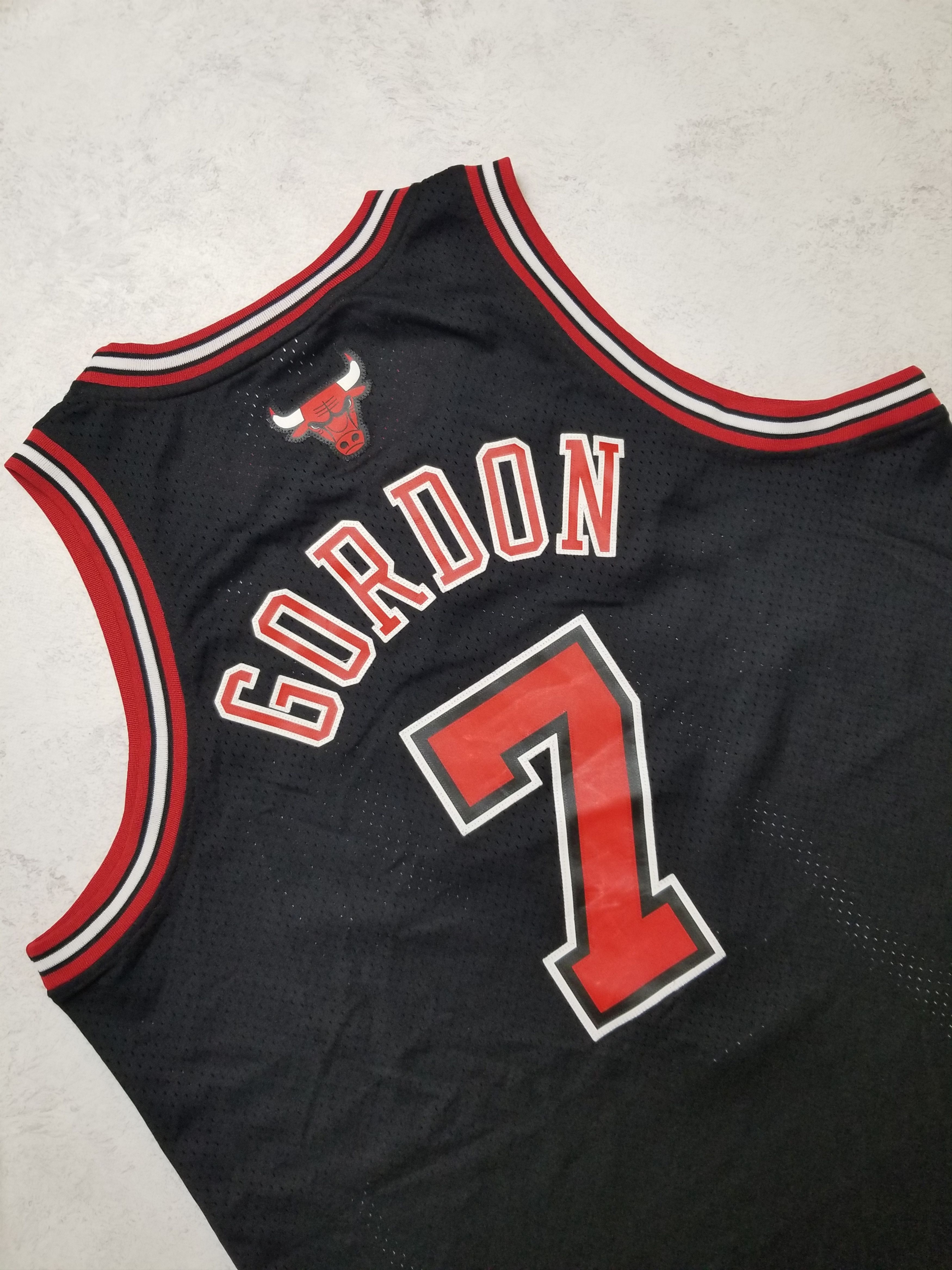 Adidas Adidas Chicago Bulls Ben Gordon #7 NBA Balck Jersey Size US XL / EU 56 / 4 - 8 Thumbnail