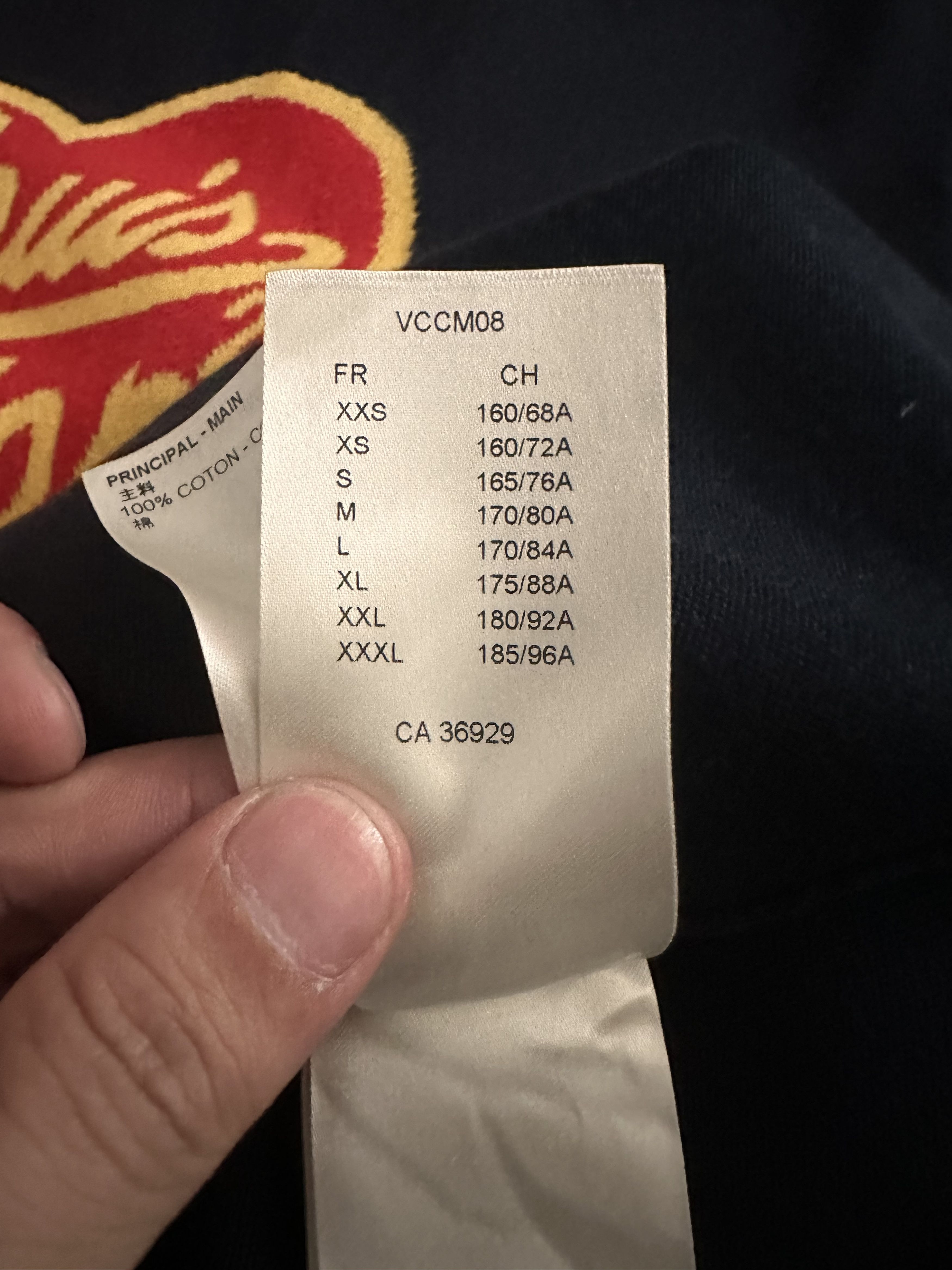 Louis Vuitton LV - Nigo - VA - Pre-Spring 22 - Intarsia Jacquard Heart Tee Size US L / EU 52-54 / 3 - 14 Thumbnail
