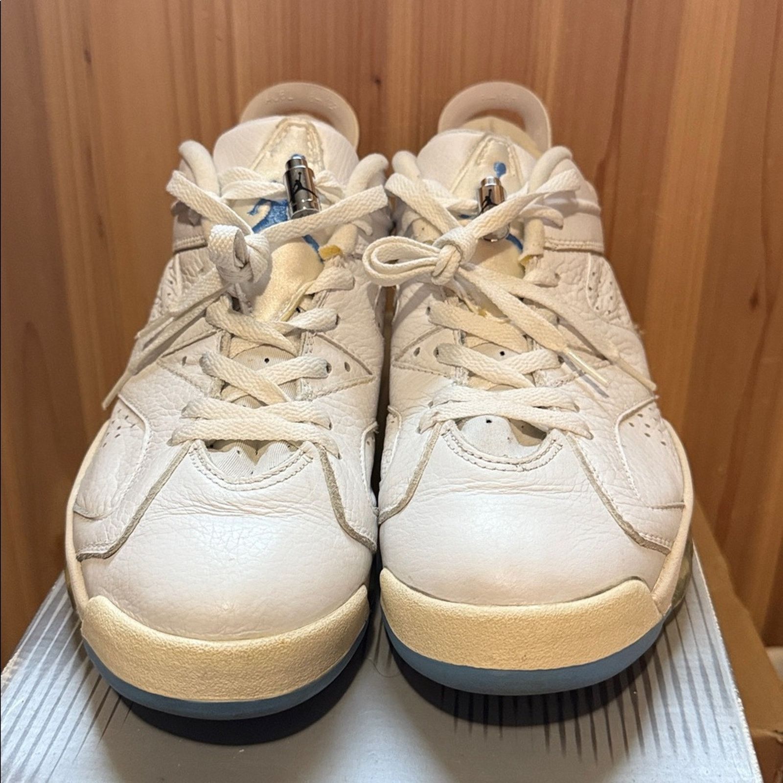 Jordan Brand 2002 Air Jordan 6 Retro Low UNC Size US 11 / EU 44 - 8 Thumbnail