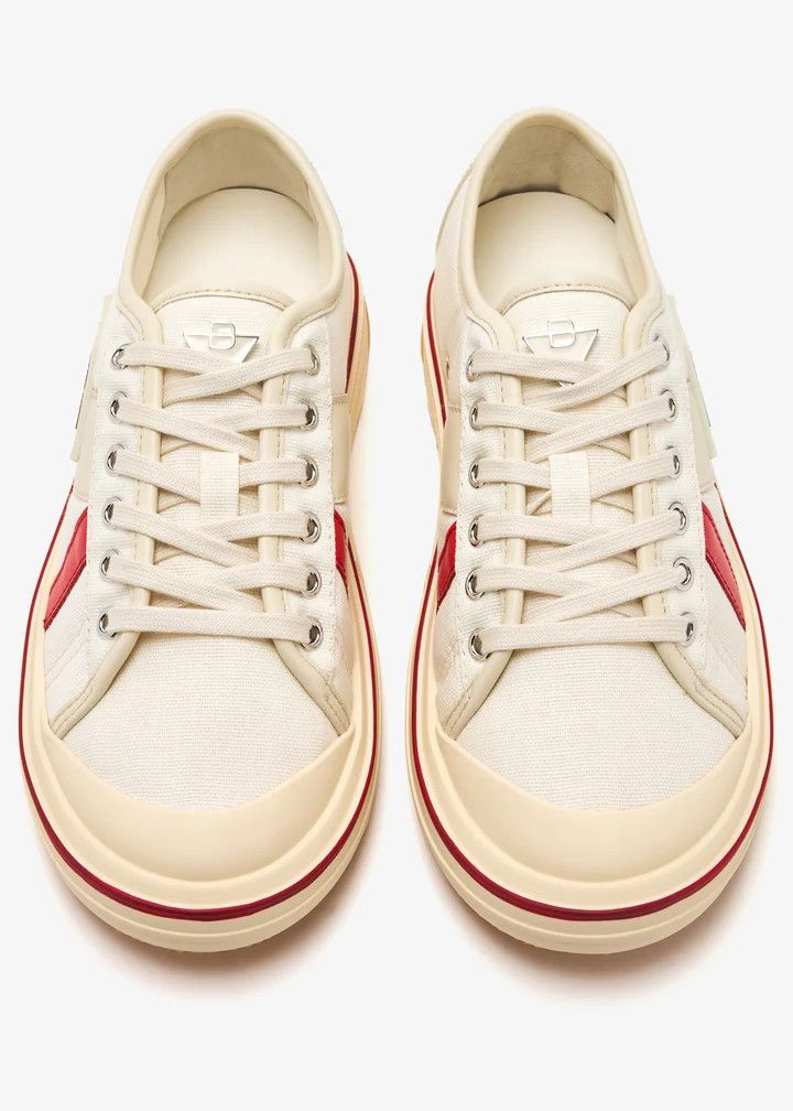 Bottega Veneta o1bcso1str0526 Eliot Sneakers in White Size US 10 / EU 43 - 4 Thumbnail