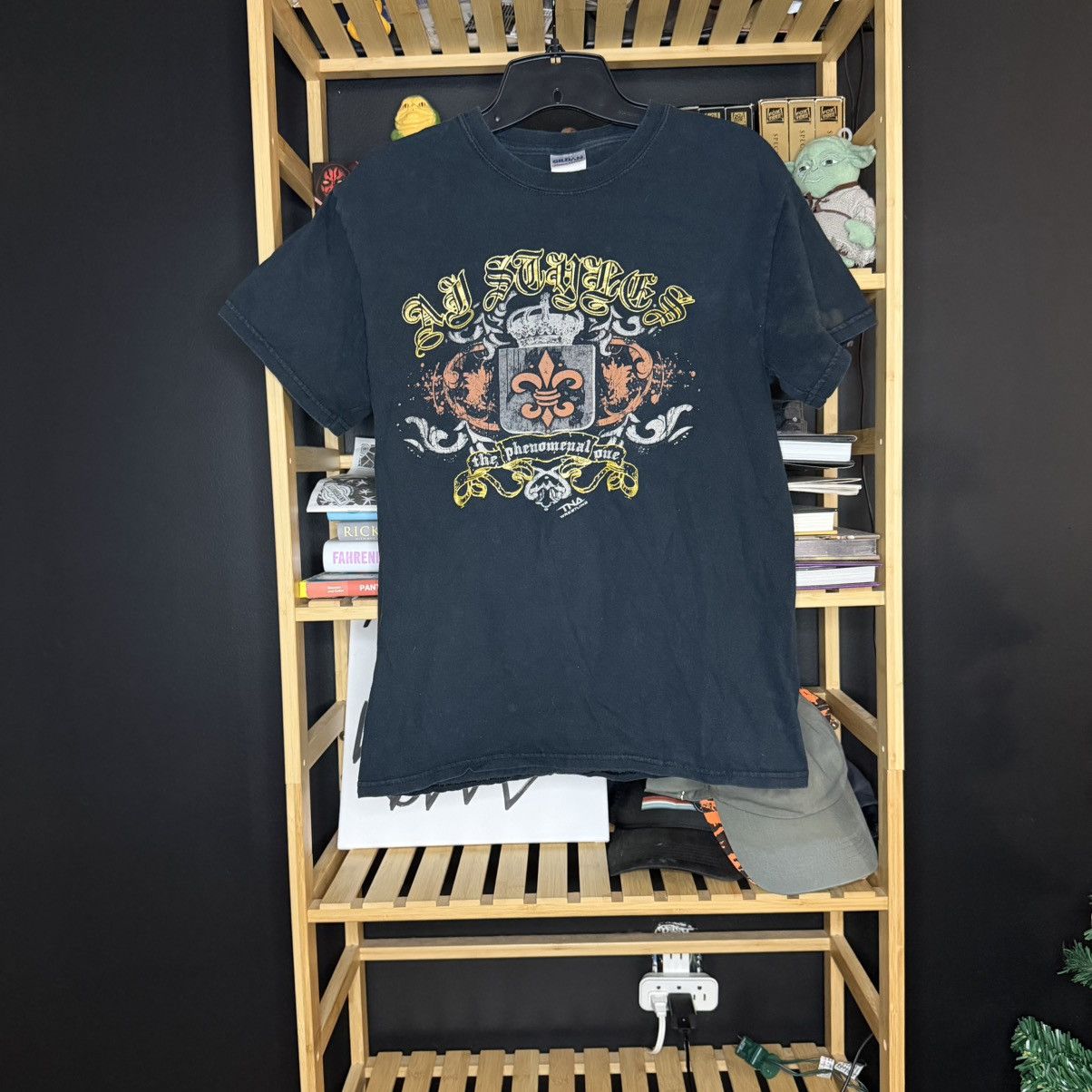 Gildan Vintage AJ Styles TNA Wrestling T Shirt size small Y2K WWE Size US S / EU 44-46 / 1 - 1 Thumbnail