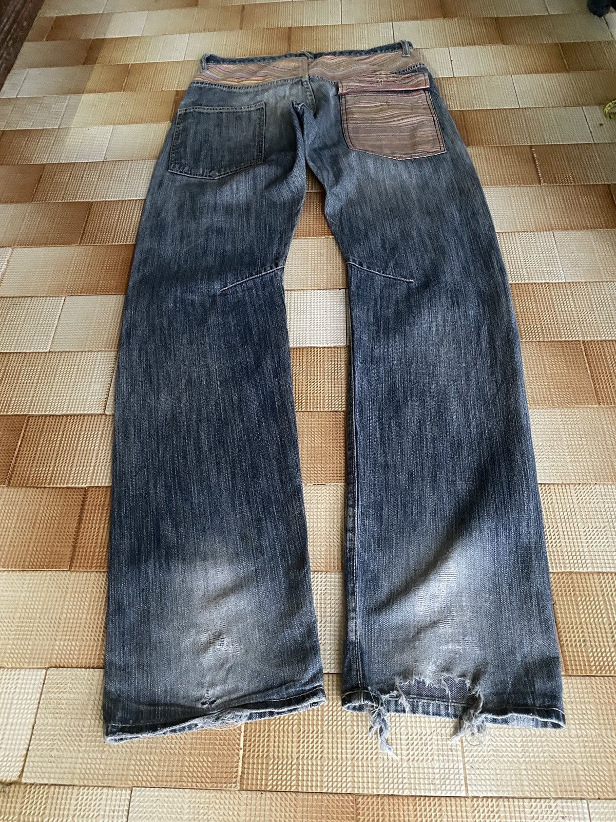 Beauty Beast × If Six Was Nine Vintage bee bell regular fit denim Size US 31 - 4 Thumbnail