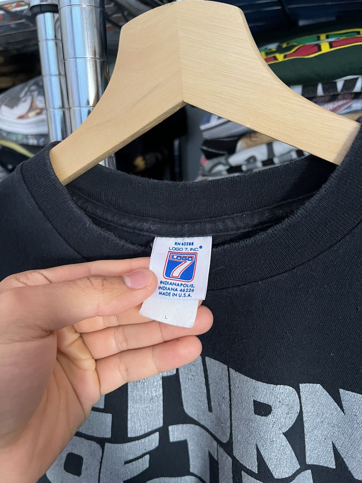 Logo 7 90s NFL Return of the Las Vegas Raiders Star Wars Parody Tee Size US L / EU 52-54 / 3 - 4 Thumbnail