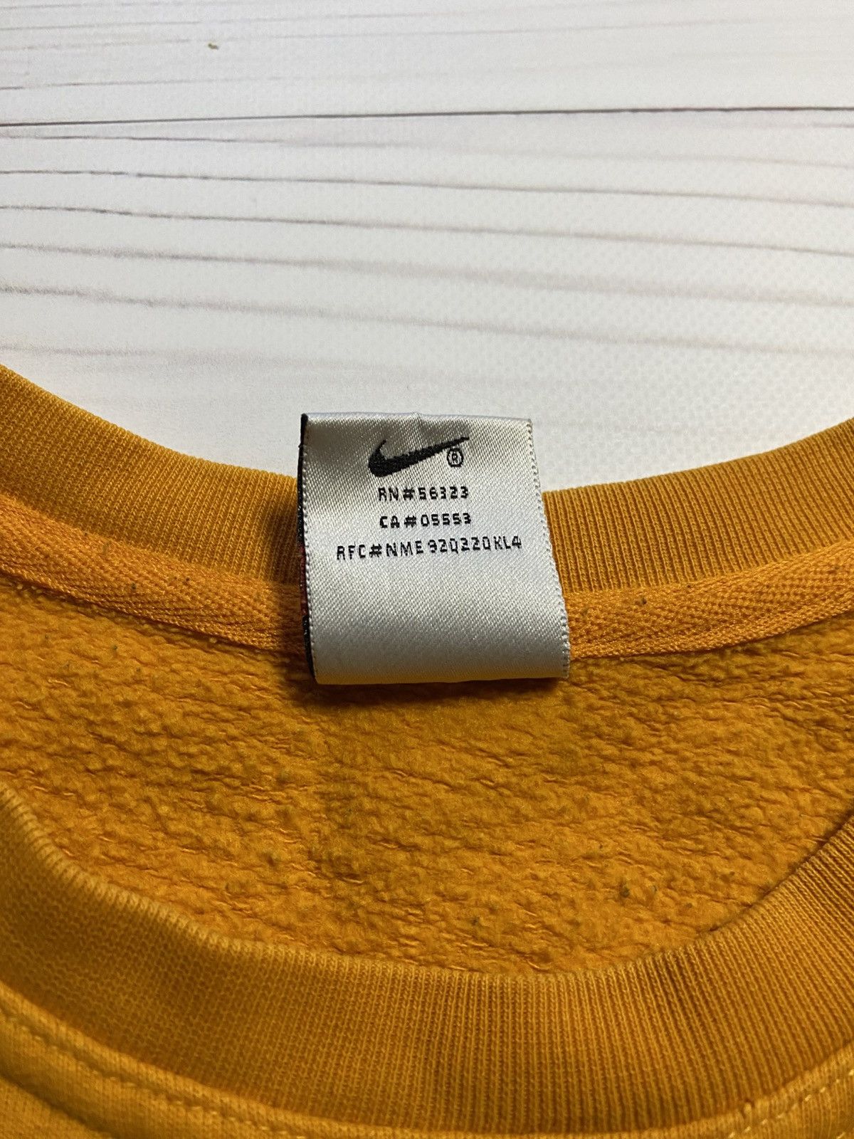Nike Vibtage Nike Big Logo box fit oversize faded y2k sweatshirt Size US M / EU 48-50 / 2 - 4 Thumbnail