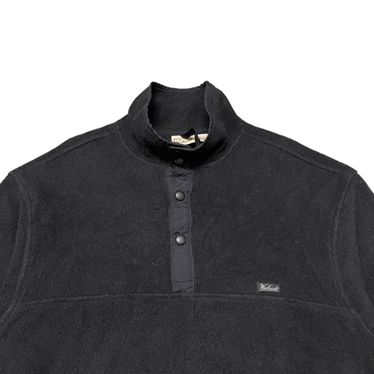 Woolrich Woolen Mills Vintage 90's 00's Woolrich Fleece Half Snap Button Size US M / EU 48-50 / 2 - 2 Thumbnail