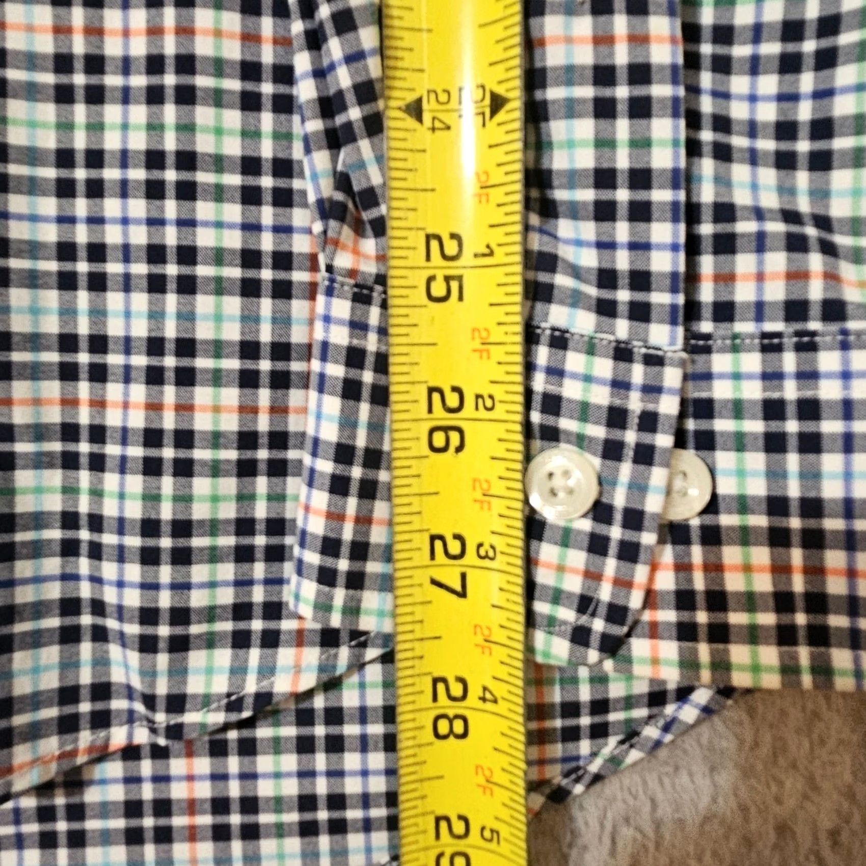 Ralph Lauren Ralph Lauren Shirt Mens 2XL Blue Gingham Performance Long Sleeve Button Down Size US XXL / EU 58 / 5 - 7 Thumbnail