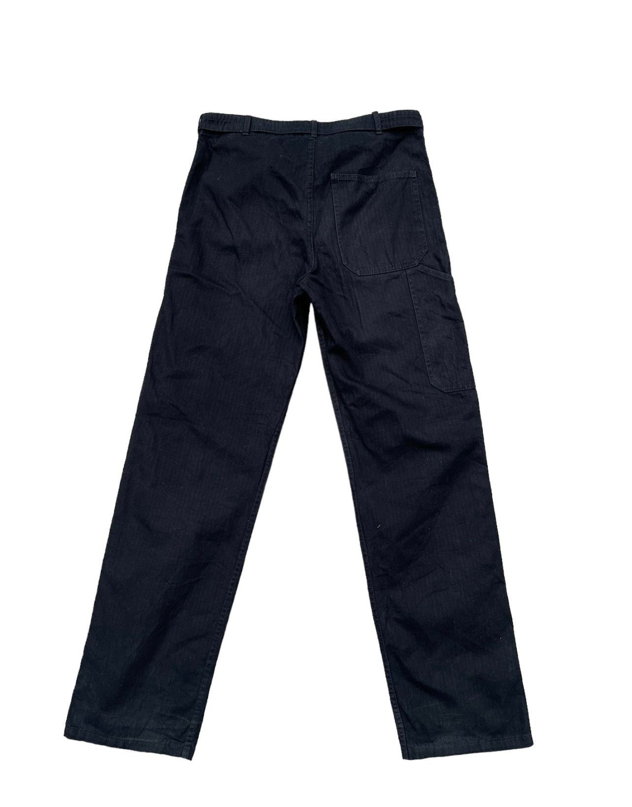 Vetra Vintage Vetra France HBT Striped Betled Work Trouser Pant Size US 31 - 2 Thumbnail