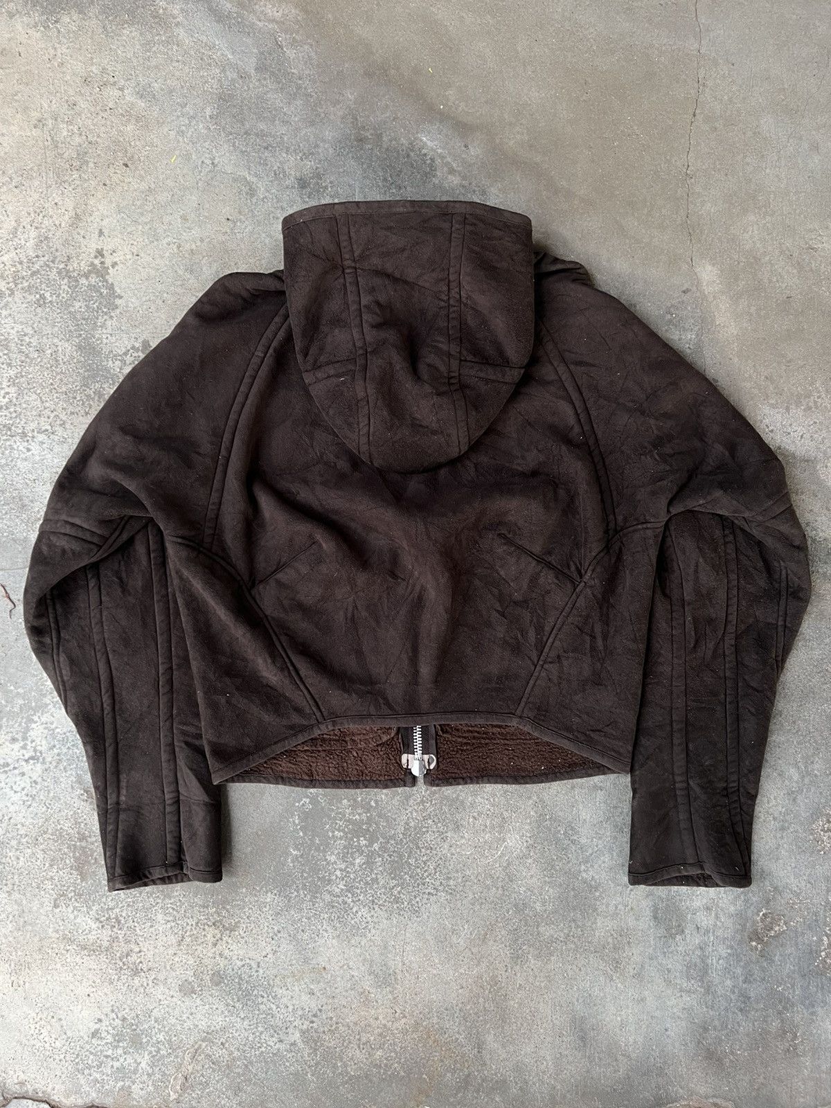 Issey Miyake Rare* Vintage Zucca Bomber Hoodie by Issey Miyake Size US M / EU 48-50 / 2 - 8 Thumbnail